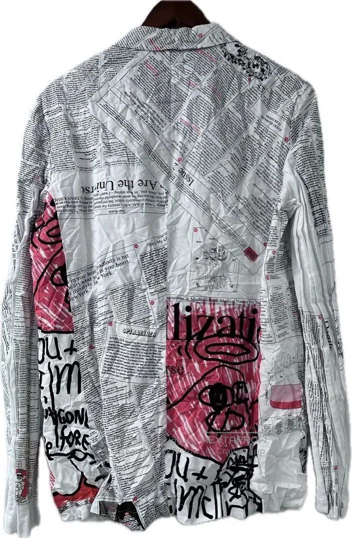 Junya Watanabe JUNYA WATANABE MAN 20SS Newspaper Jacket. Size US L / EU 52-54 / 3 - 2 Thumbnail