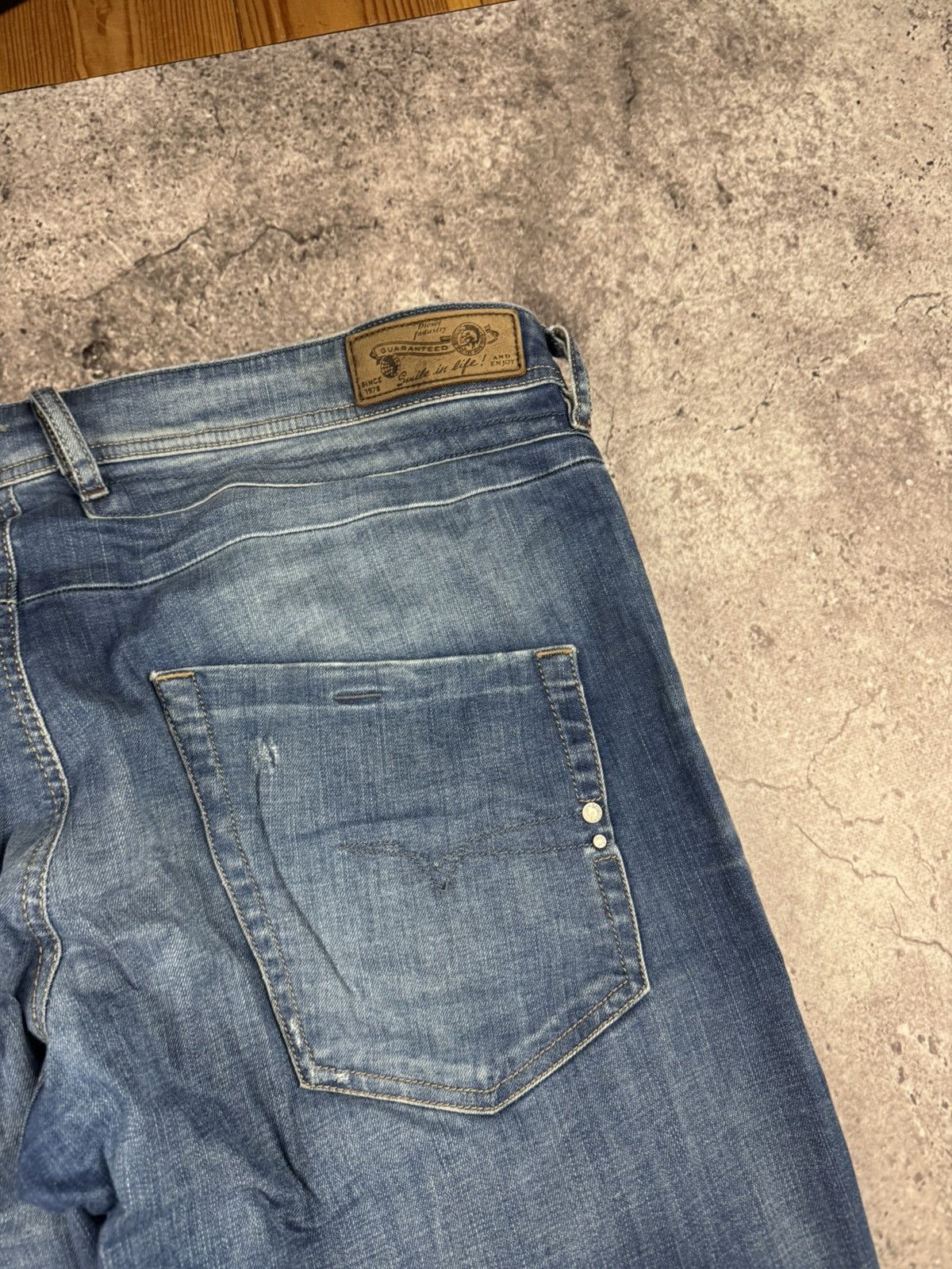 Diesel RARE Diesel Belther VINTAGE Denim Y2K Distressed Jeans Pants Size US 38 / EU 54 - 3 Thumbnail