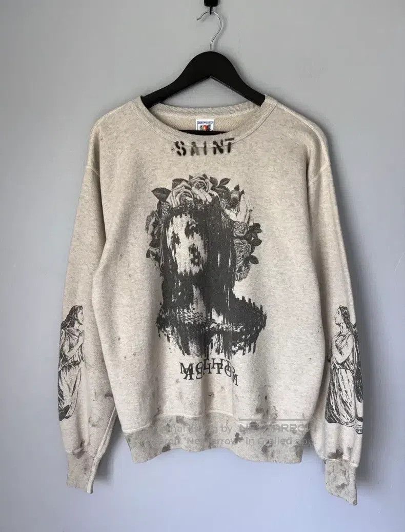 Saint Michael Saint Michael Mommy Round Neck Hoodie Size US S / EU 44-46 / 1 - 1 Thumbnail