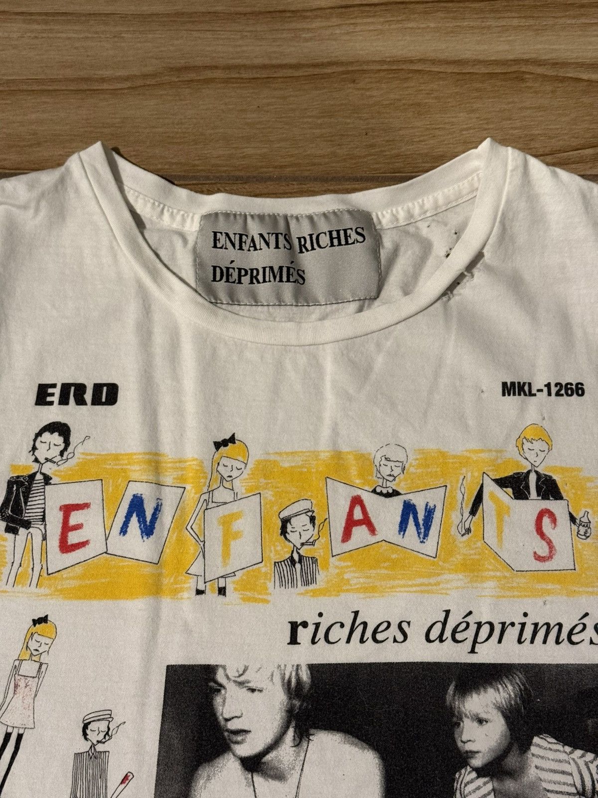 Enfants Riches Deprimes Enfants Riches Déprimés MKL-1266 Graphic T-Shirt Size US M / EU 48-50 / 2 - 4 Thumbnail