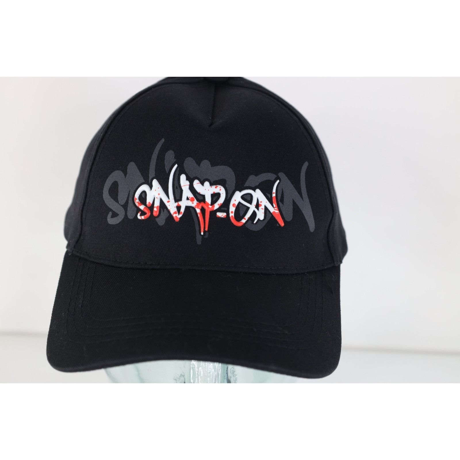 Vintage Vintage 90s Y2K Spell Out Snap On Tools Graffiti Hat Cap Size ONE SIZE - 1 Thumbnail