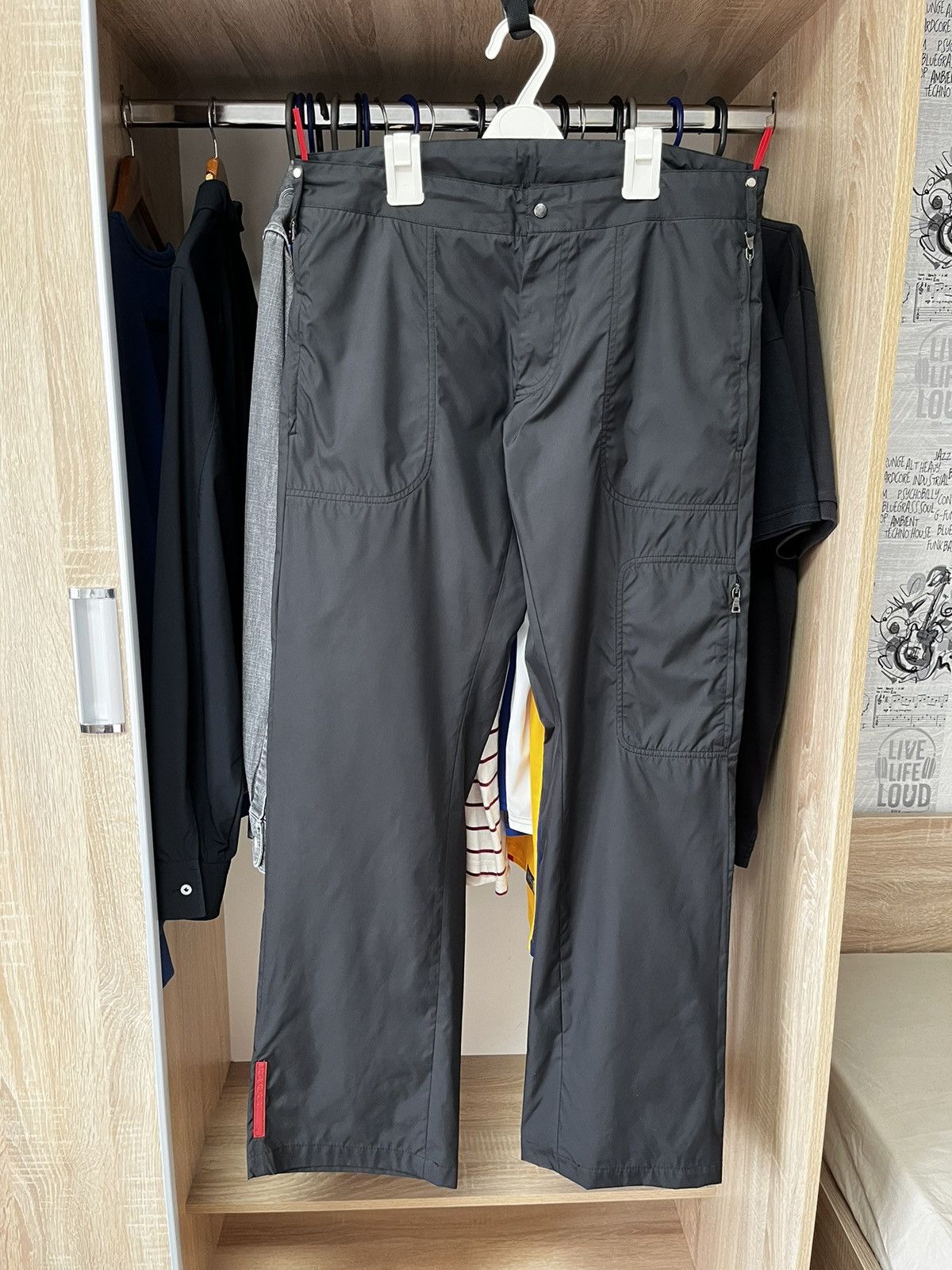 パンツ 00s Prada Sport archive nylon cargopants Prada Sport Astro Aviator Nylon Bondage Strap Cargo Pants