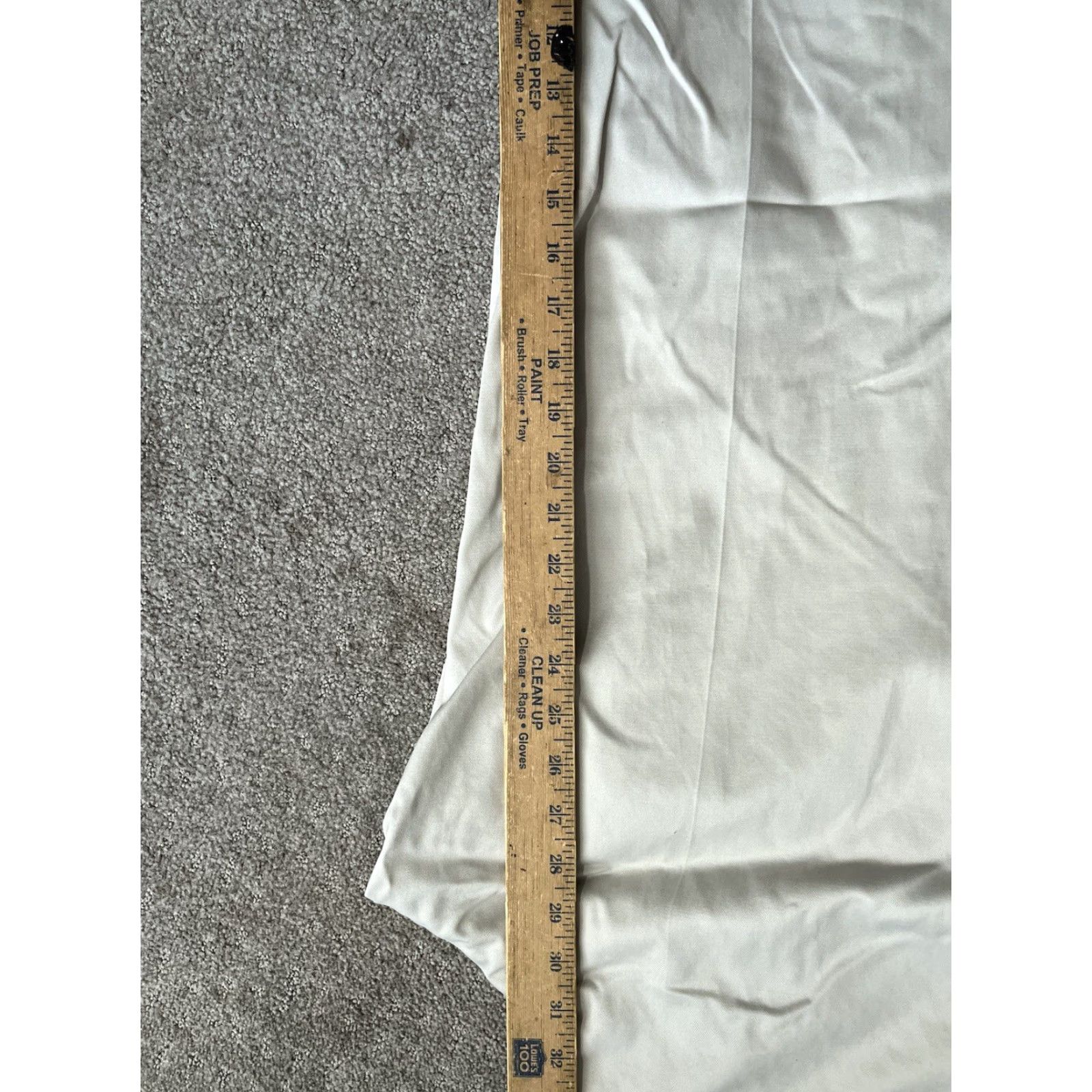 Dockers Dockers Mens Size 38x30 D3 Fit Chino Ivory Pleated Hemmed Pants Size US 38 / EU 54 - 7 Thumbnail