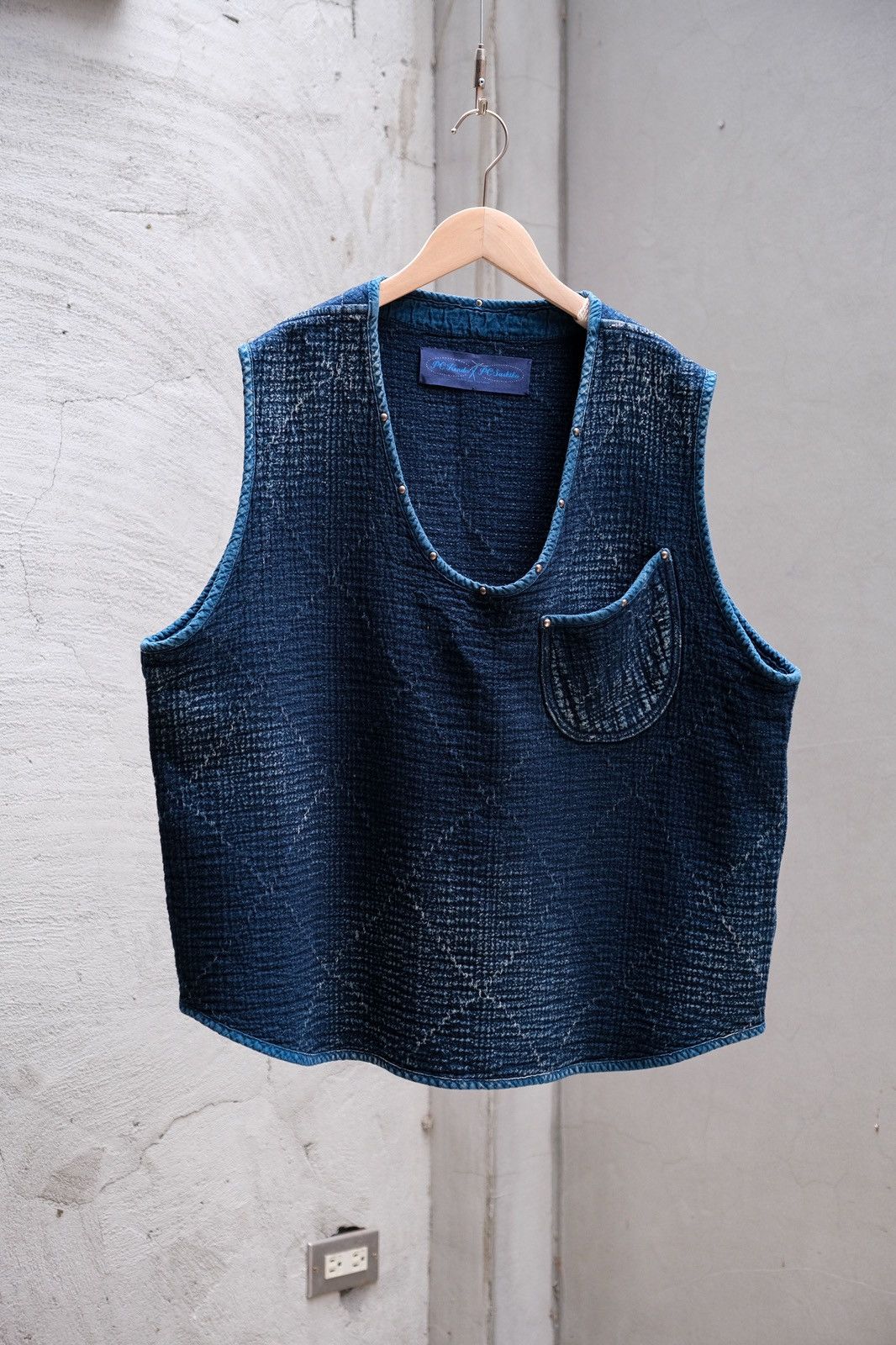 Porter Classic Sashiko Pullover Vest