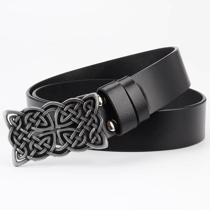 Designer Punk Vintage Belt Riveted Belts Menswear Accessories Size ONE SIZE - 3 Thumbnail