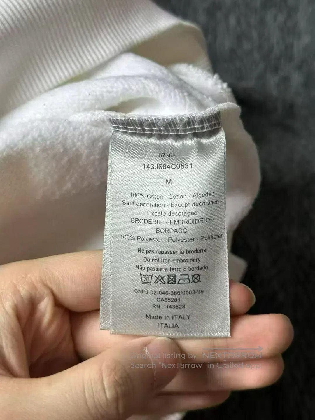 Dior Dior Sweatshirt| Size US M / EU 48-50 / 2 - 5 Thumbnail
