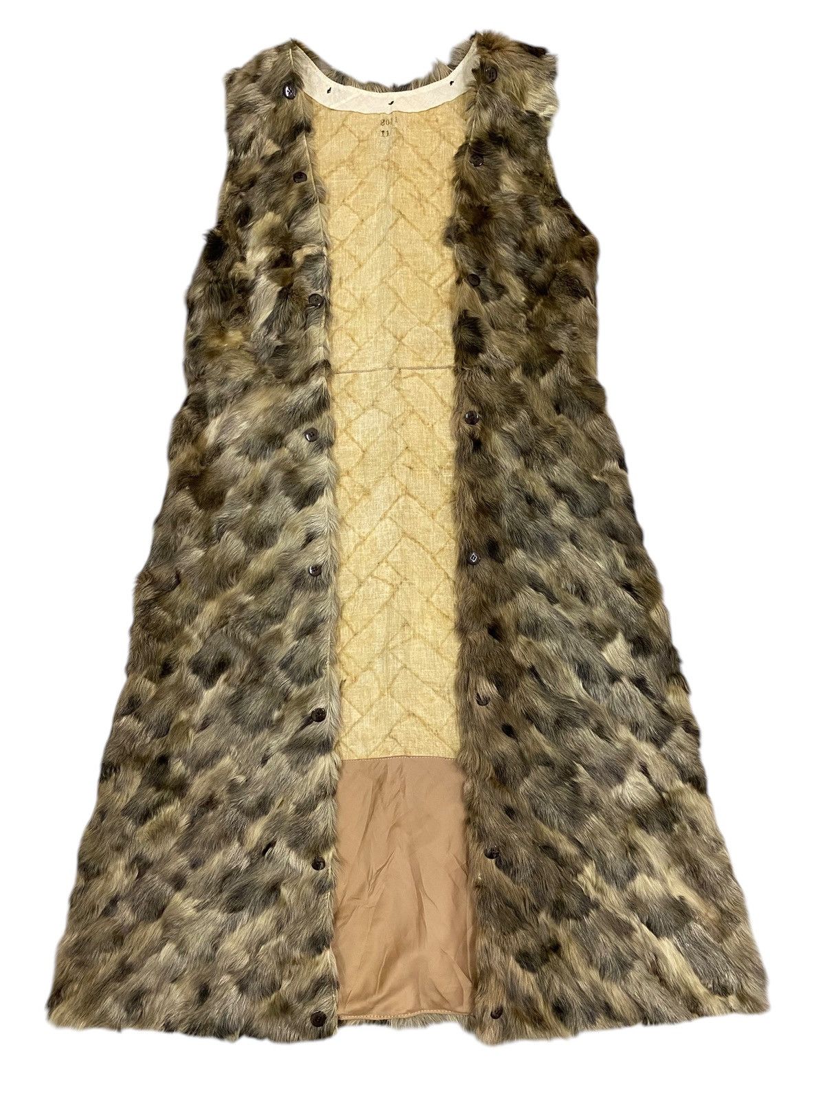 Vintage Vtg Real Fur Liner Vest Size US L / EU 52-54 / 3 - 1 Thumbnail