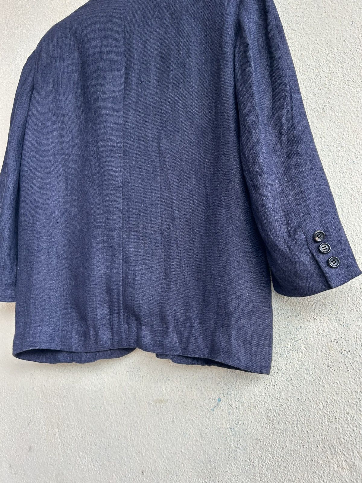 Comme des Garcons Comme des Garcons Homme Linen Blazer Size US S / EU 44-46 / 1 - 7 Thumbnail