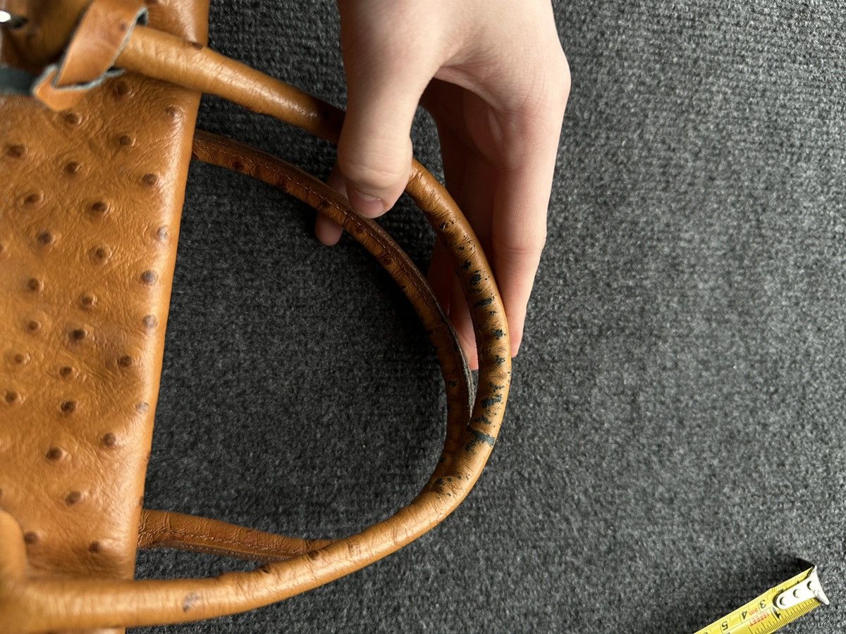 Other 🚨 WOMEN OSTRICH BROWN BIRKIN HAND BAG LUXURY kelly hermes Size ONE SIZE - 22 Thumbnail