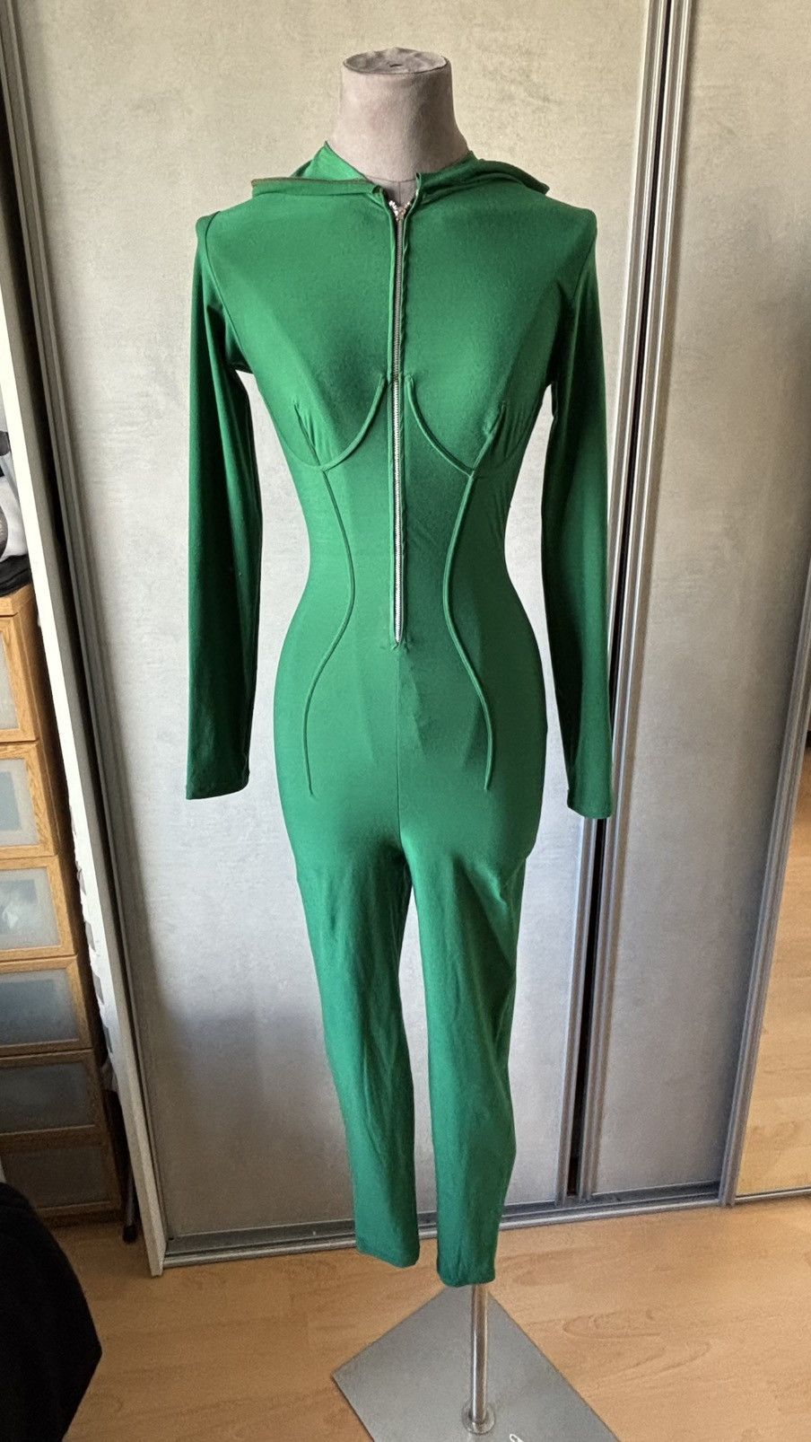 Jean Paul Gaultier Gaultier green jumpsuit vintage Size 27" / US 4 / IT 40 - 3 Thumbnail