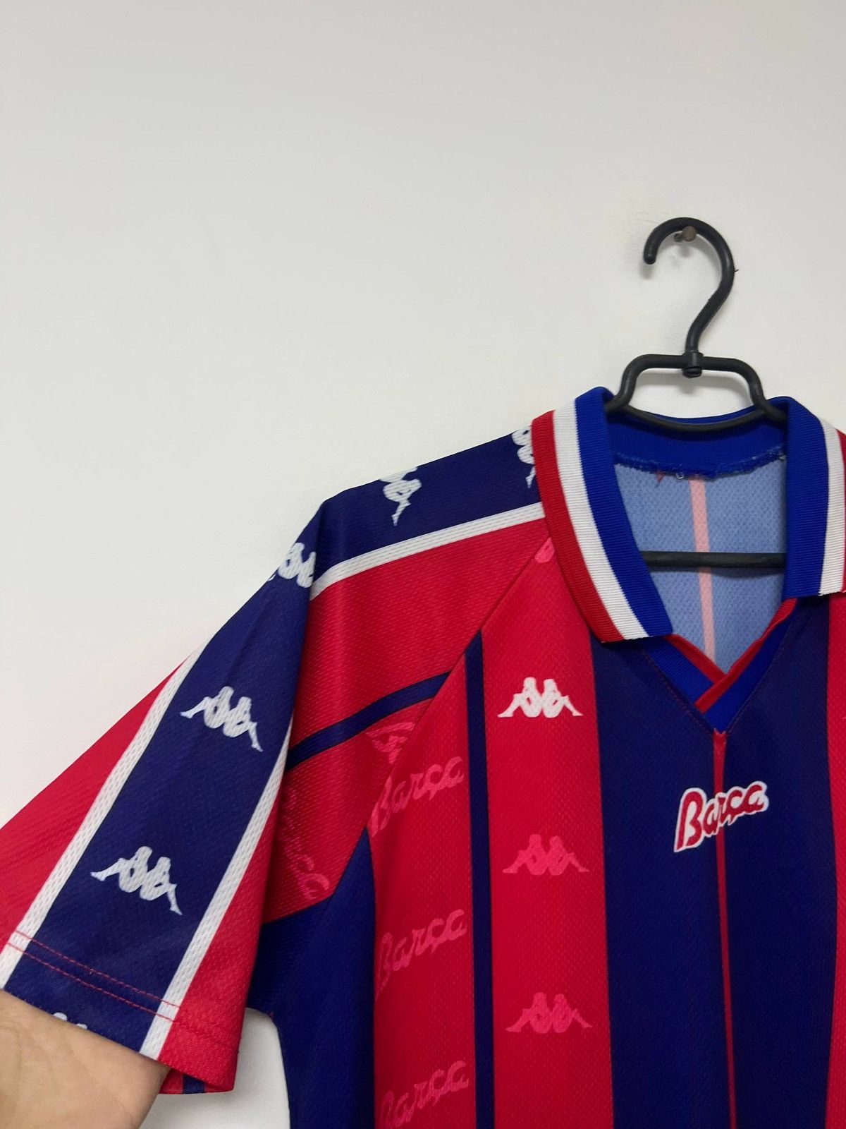 Kappa Vintage Barcelona Jersey 1992-1995 Home Football Shirt XL Size US XL / EU 56 / 4 - 4 Thumbnail
