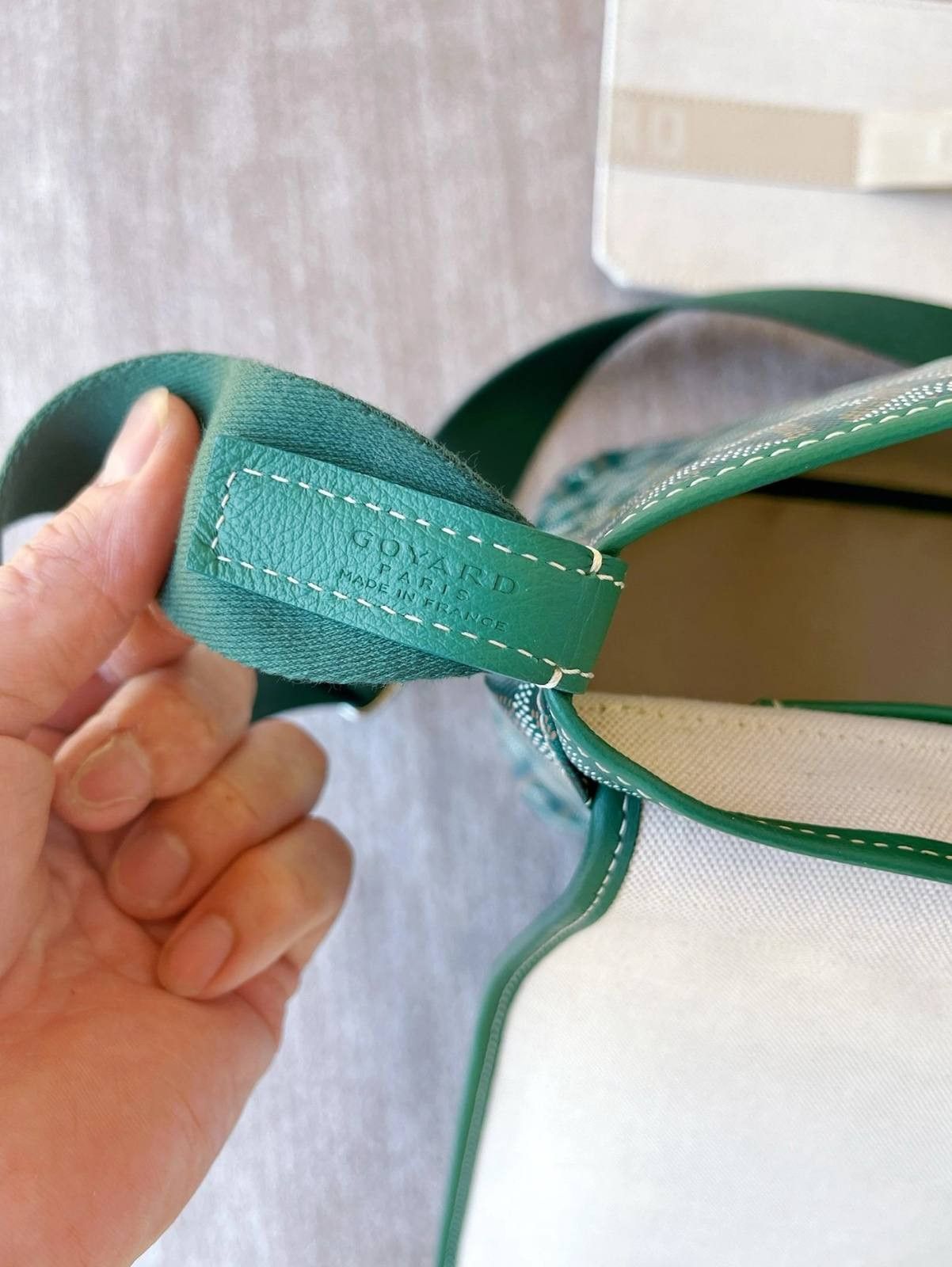 Goyard Goyard Capetien Green MM messenger bag Size ONE SIZE - 9 Thumbnail