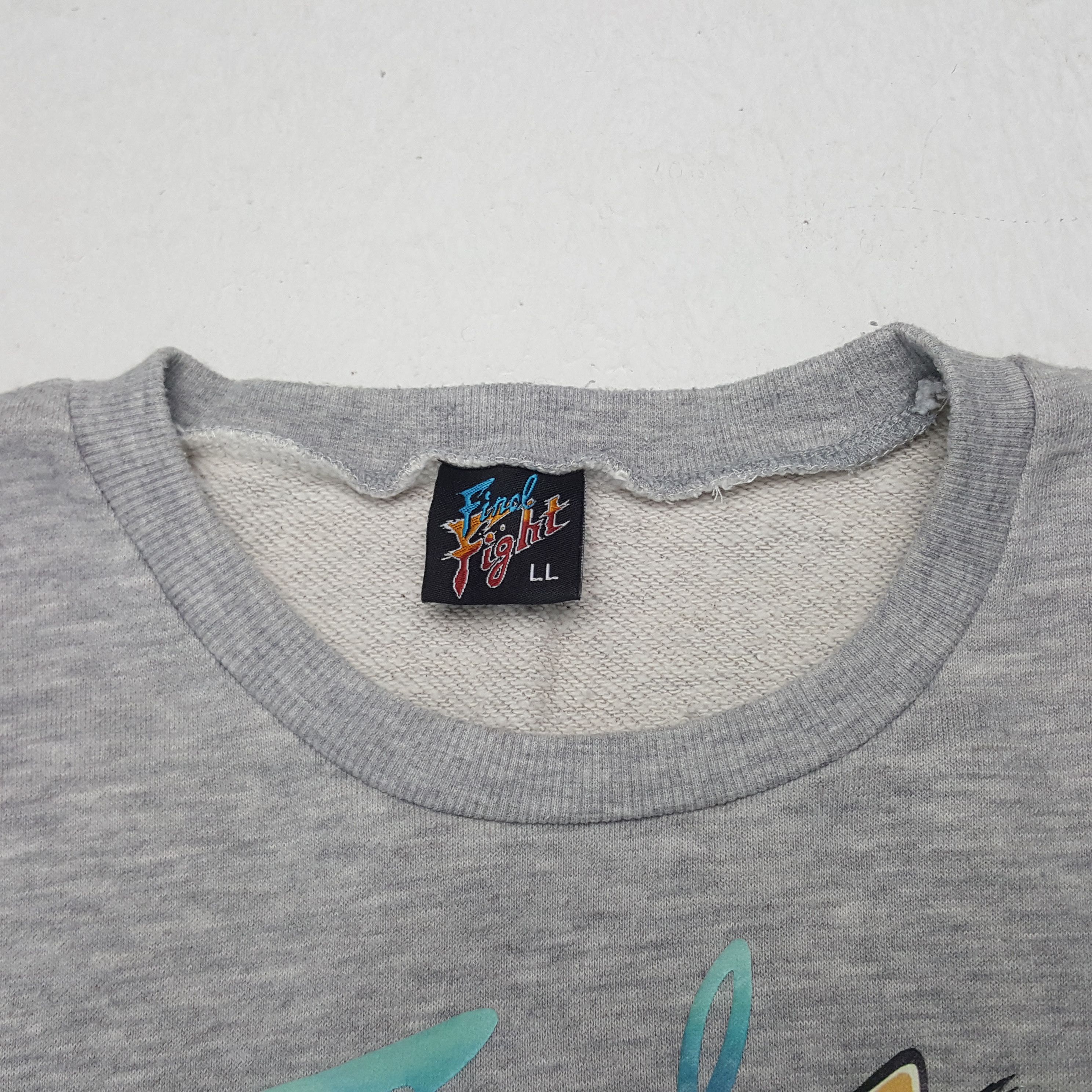 Playstation × The Game × Vintage Vintage Final Fight Playstation Video Game Sweatshirt Size US M / EU 48-50 / 2 - 4 Thumbnail
