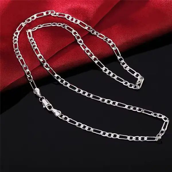 Jewelry Shizuku x Ryoka 55 cm 4mm Figaro Chain Necklace Size ONE SIZE - 2 Thumbnail