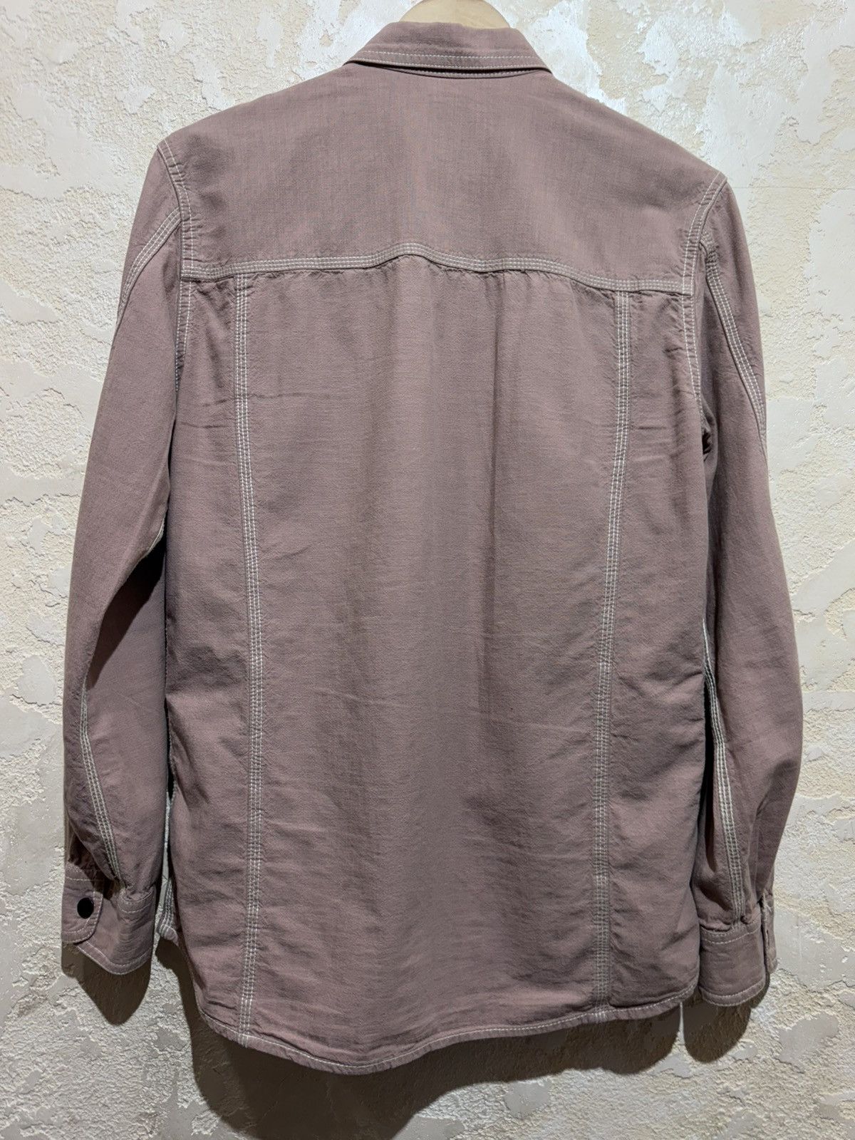 Diesel × Vintage Men's Diesel Long Sleeve Shirt Pink Plaid pattern Vintage Size US M / EU 48-50 / 2 - 8 Thumbnail