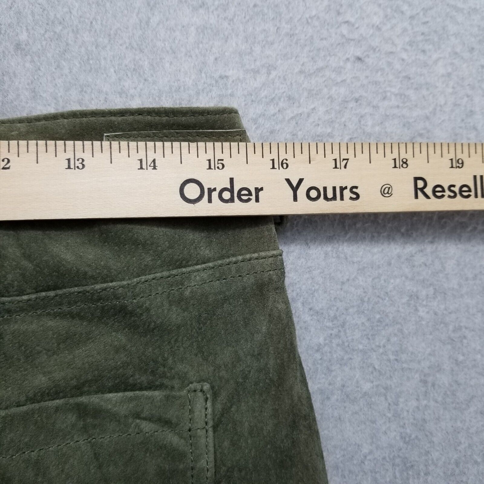 BLANKNYC BlankNYC Mini Skirt Womens 29 Green Pockets Zip 31x16 Size 29" - 7 Thumbnail