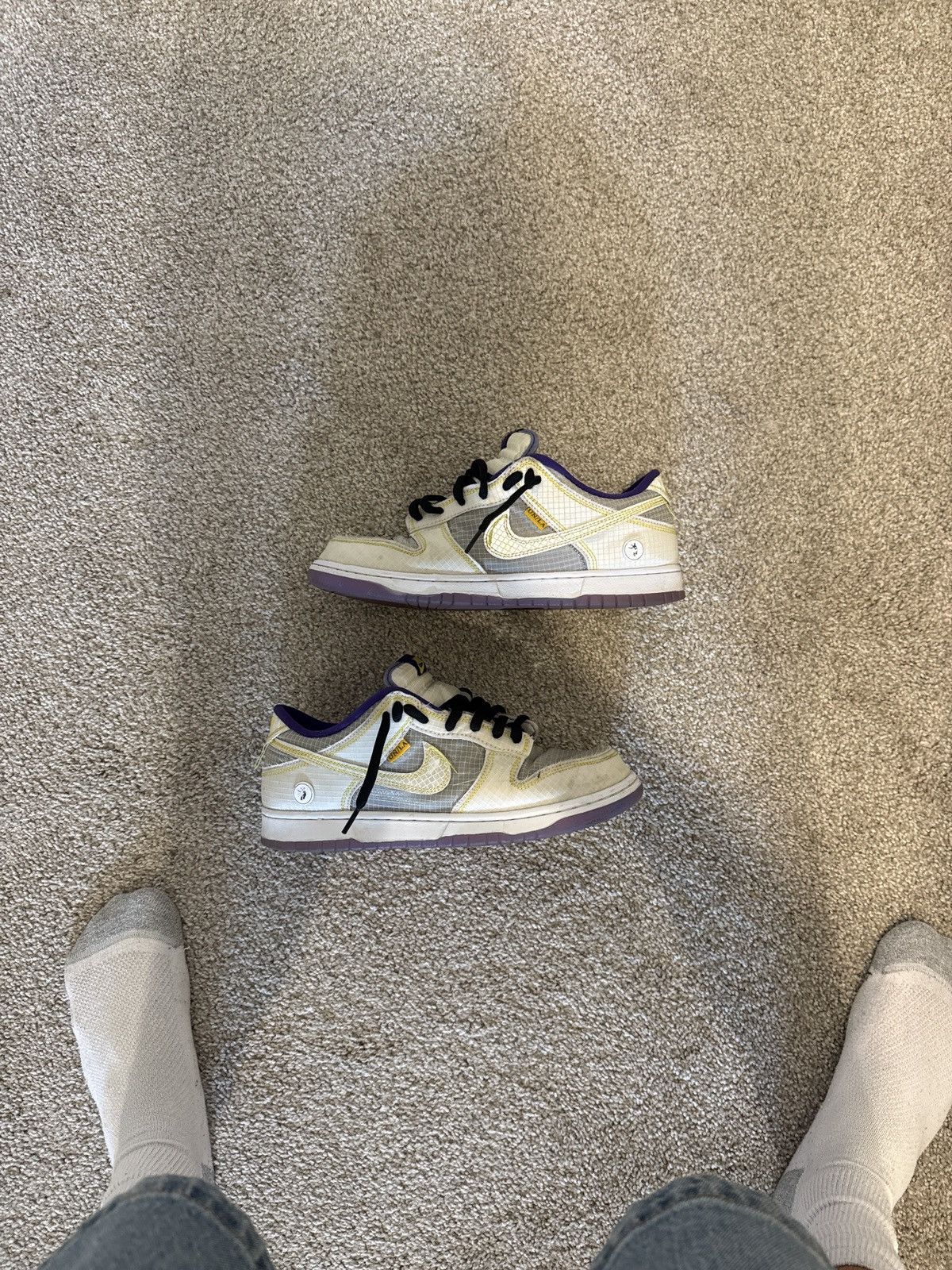 Nike Nike dunk union LA passport pack purple Size US 9.5 / EU 42-43 - 2 Thumbnail