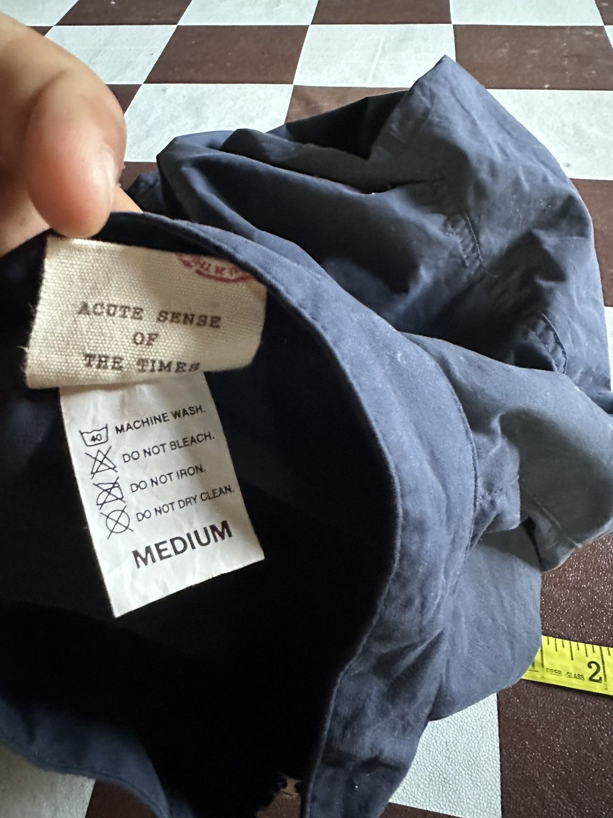Japanese Brand Never seen thing zipper jacket with patches Size US M / EU 48-50 / 2 - 8 Thumbnail