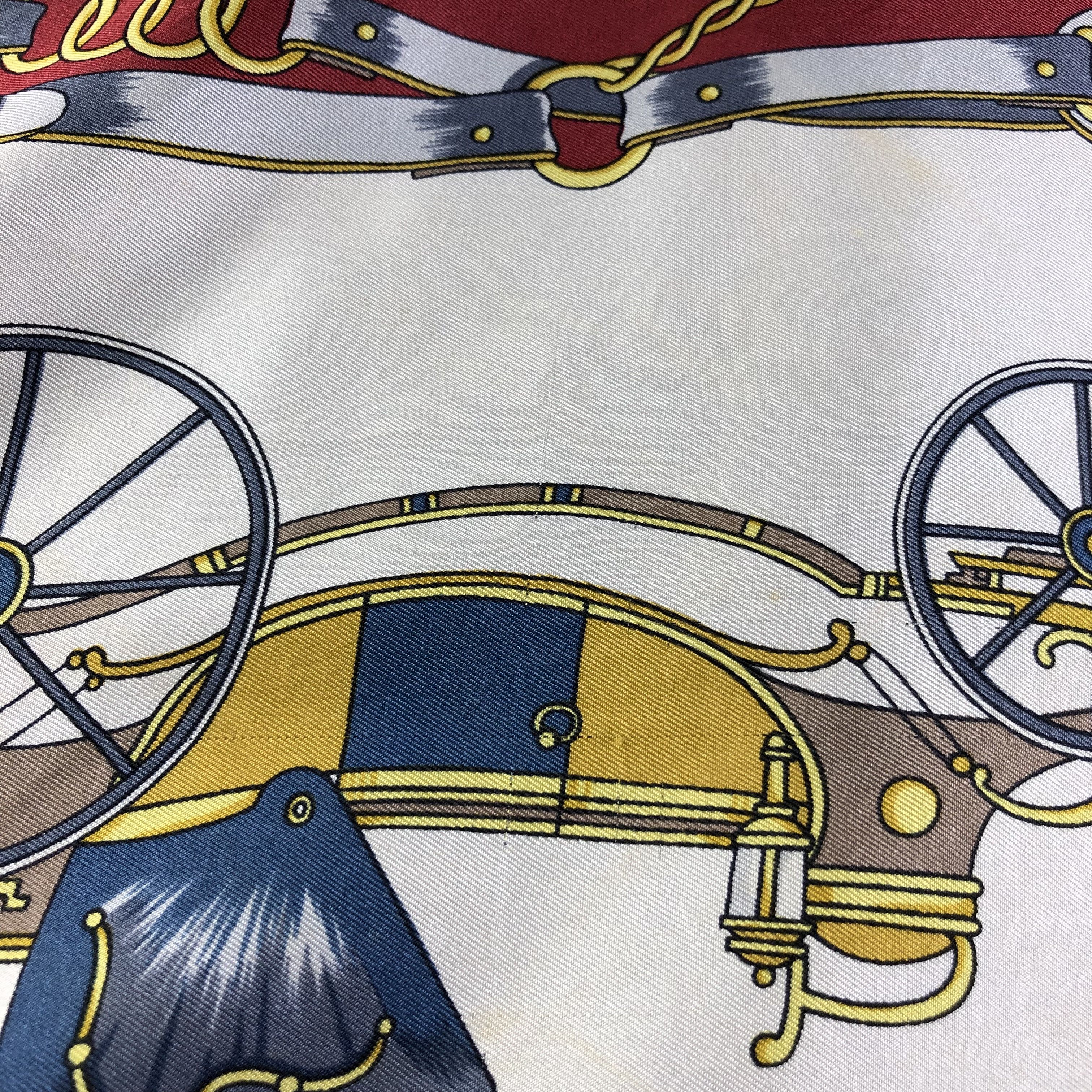 Vintage Manolo Borromeo Luxury Hand Rolled Silk Scarf M433 Size ONE SIZE - 11 Thumbnail