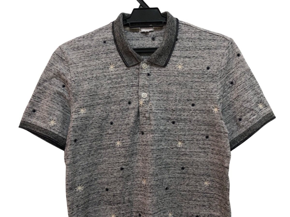 Mackintosh MACKINTOSH ⭐️ POLO SHIRT ALL OVER STAR EMBROIDERED ICON Size US M / EU 48-50 / 2 - 3 Thumbnail