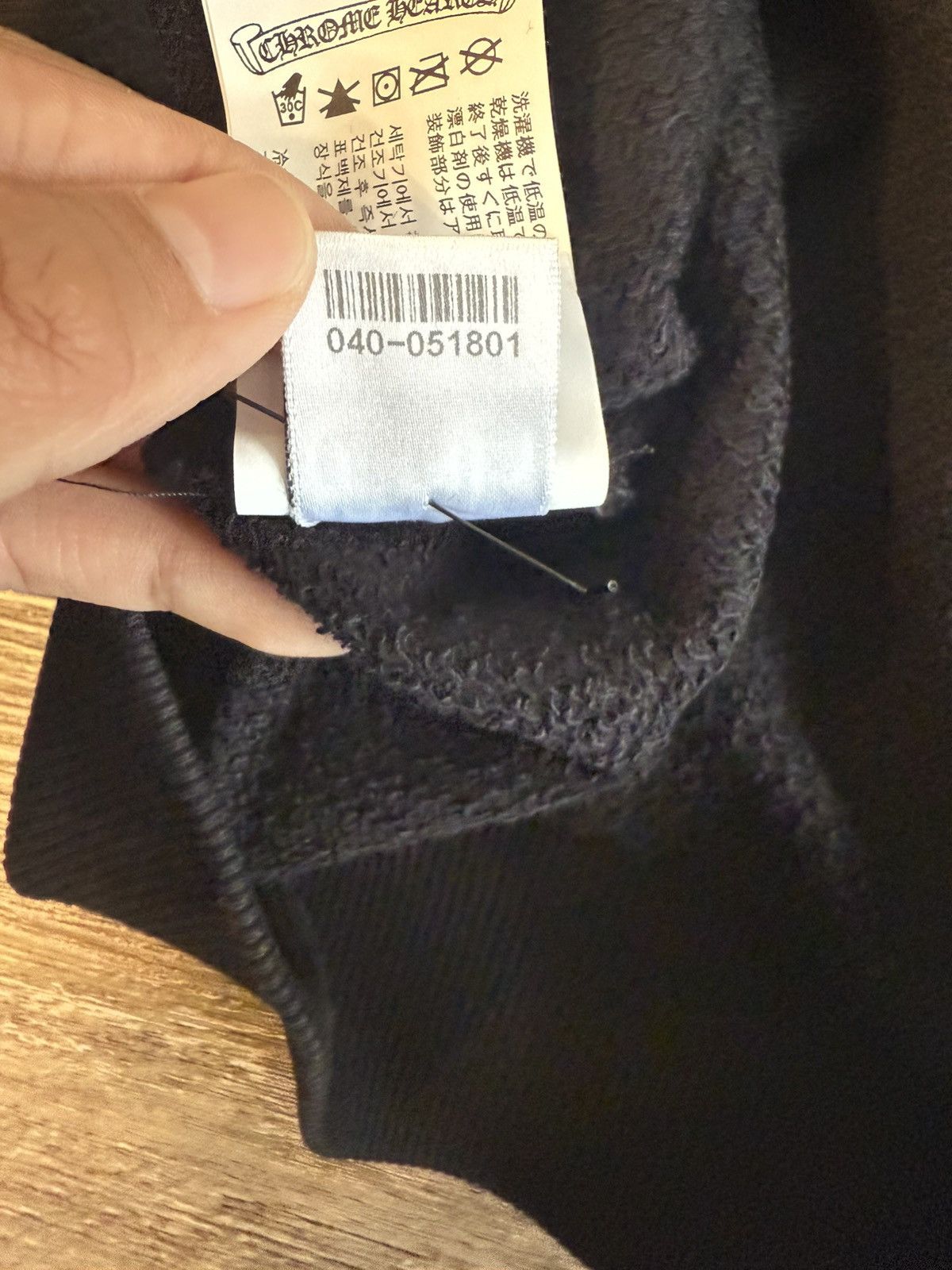 Chrome Hearts 🔥Chrome Hearts Blinds Spot Black Crewneck🔥 Size M / US 6-8 / IT 42-44 - 8 Thumbnail