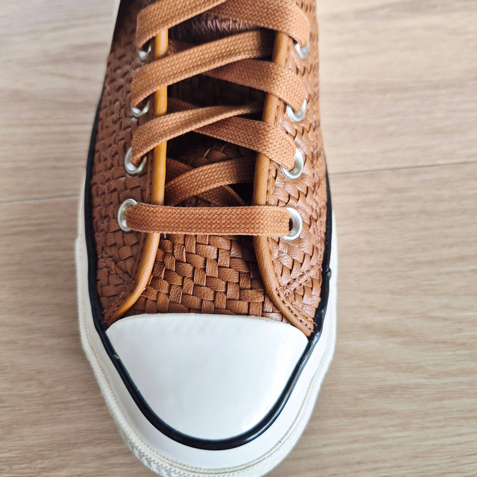 Converse ⭐Converse Chuck 70 Hi Woven Leather Size 7 Men's shoes Sneak Size US 7 / EU 40 - 9 Thumbnail
