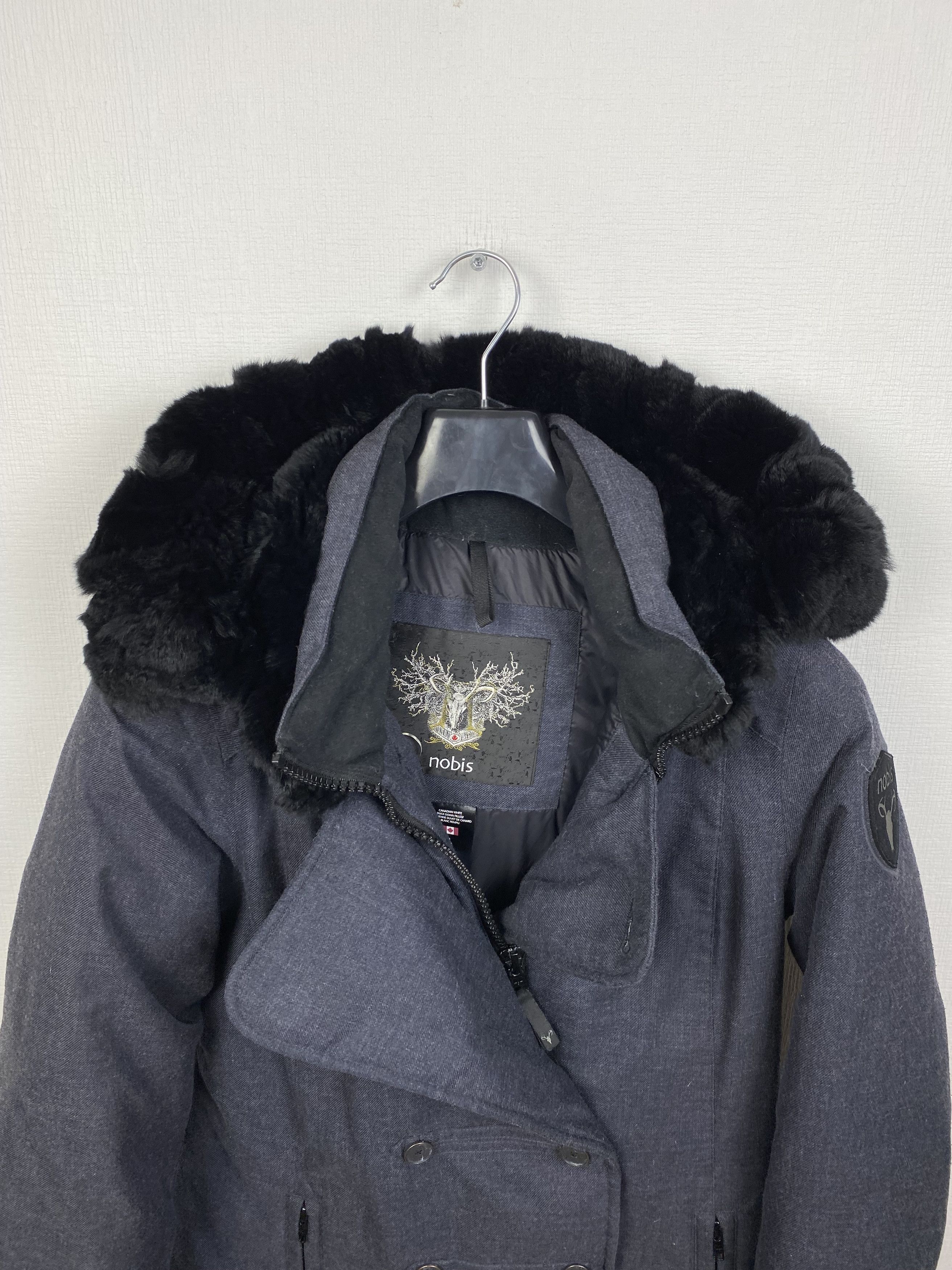 Nobis Nobis Canada Down Ursula Women's Double Breasted Coat size L Size L / US 10 / IT 46 - 10 Thumbnail