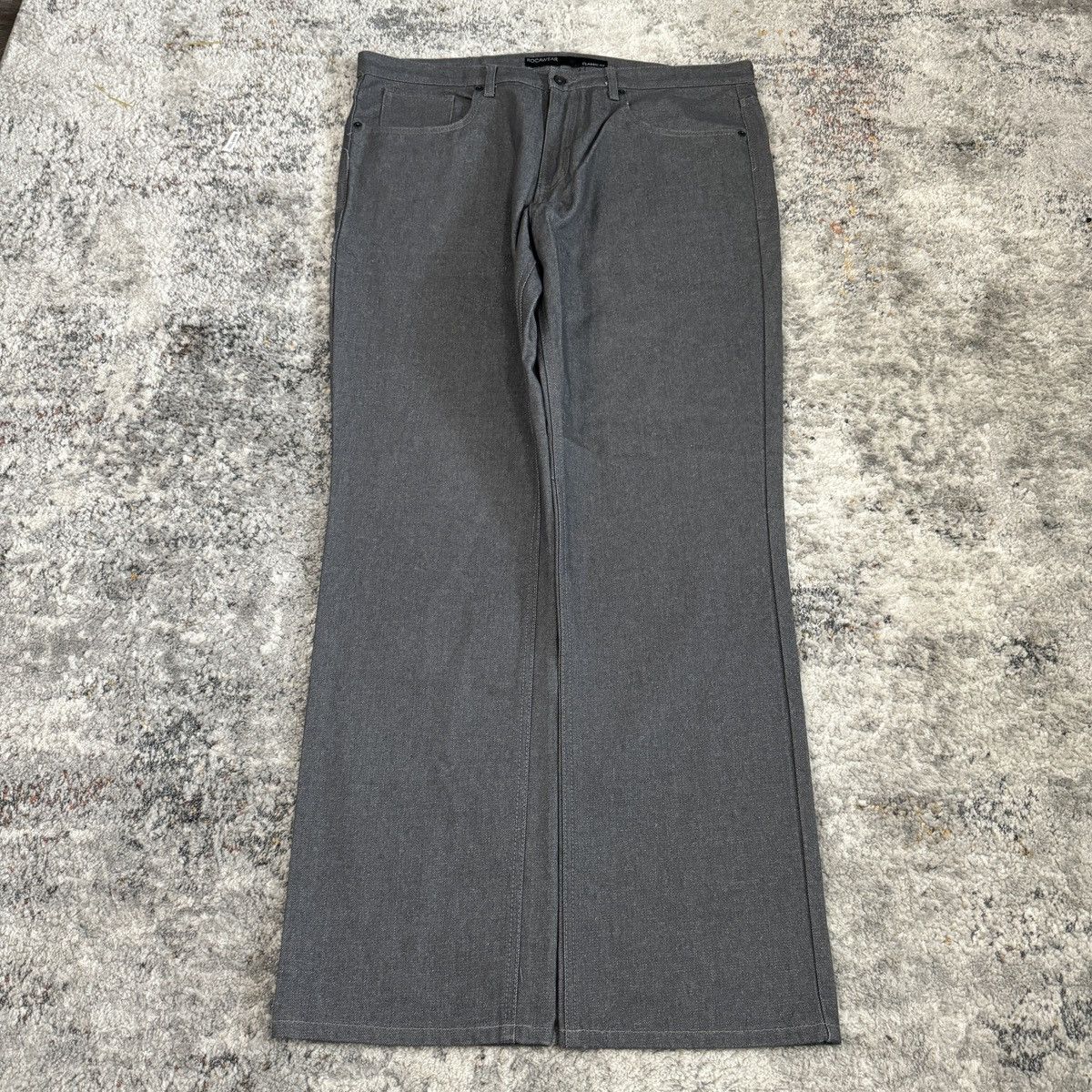 Japanese Brand × Rocawear × Vintage Crazy Vintage y2k Rocawear baggy wide leg embroidered jeans Size US 38 / EU 54 - 2 Thumbnail