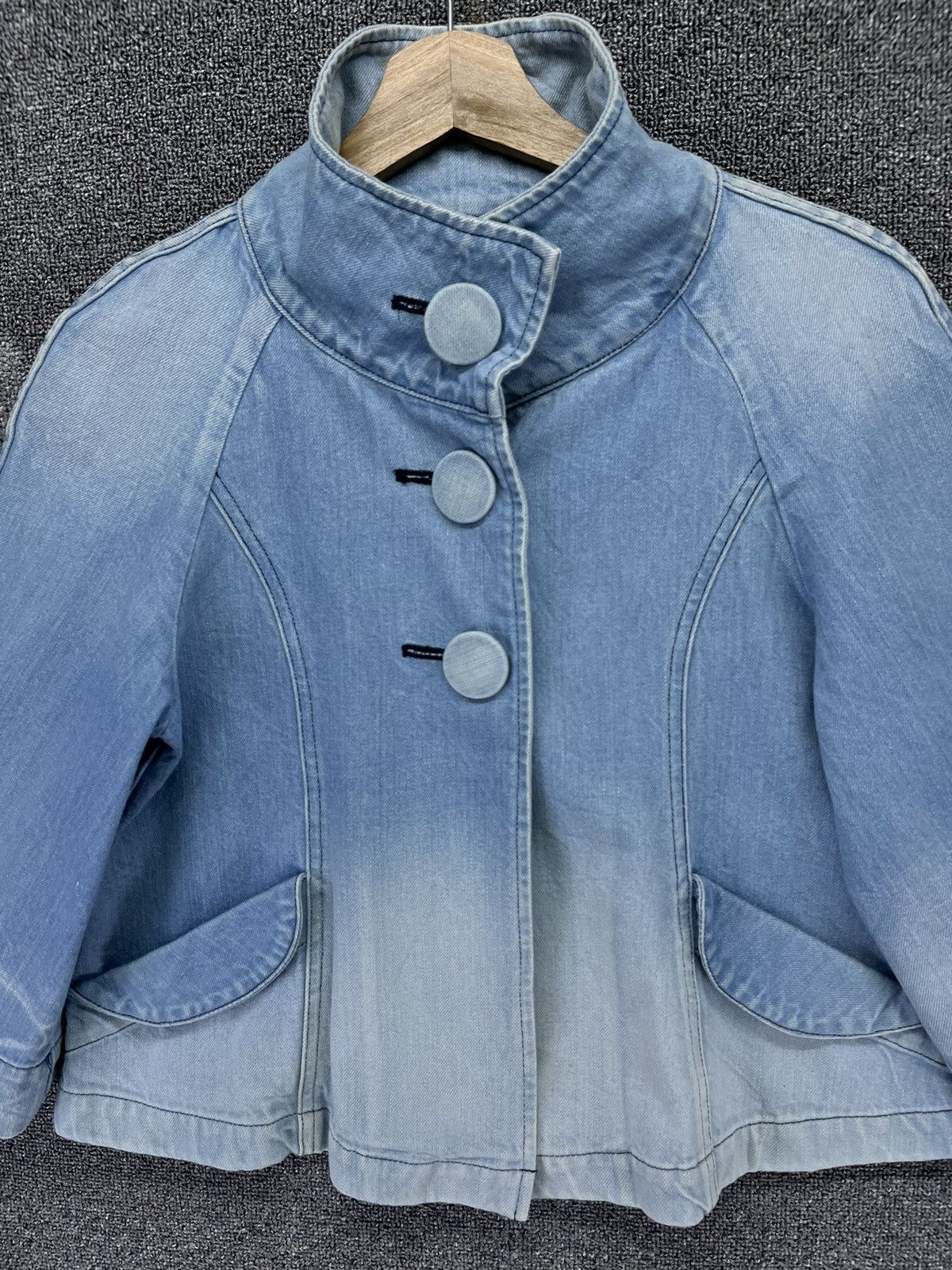 KOJIMA GENES Kojima Market Place Denim Cardigan Jacket Size S / US 4 / IT 40 - 4 Thumbnail