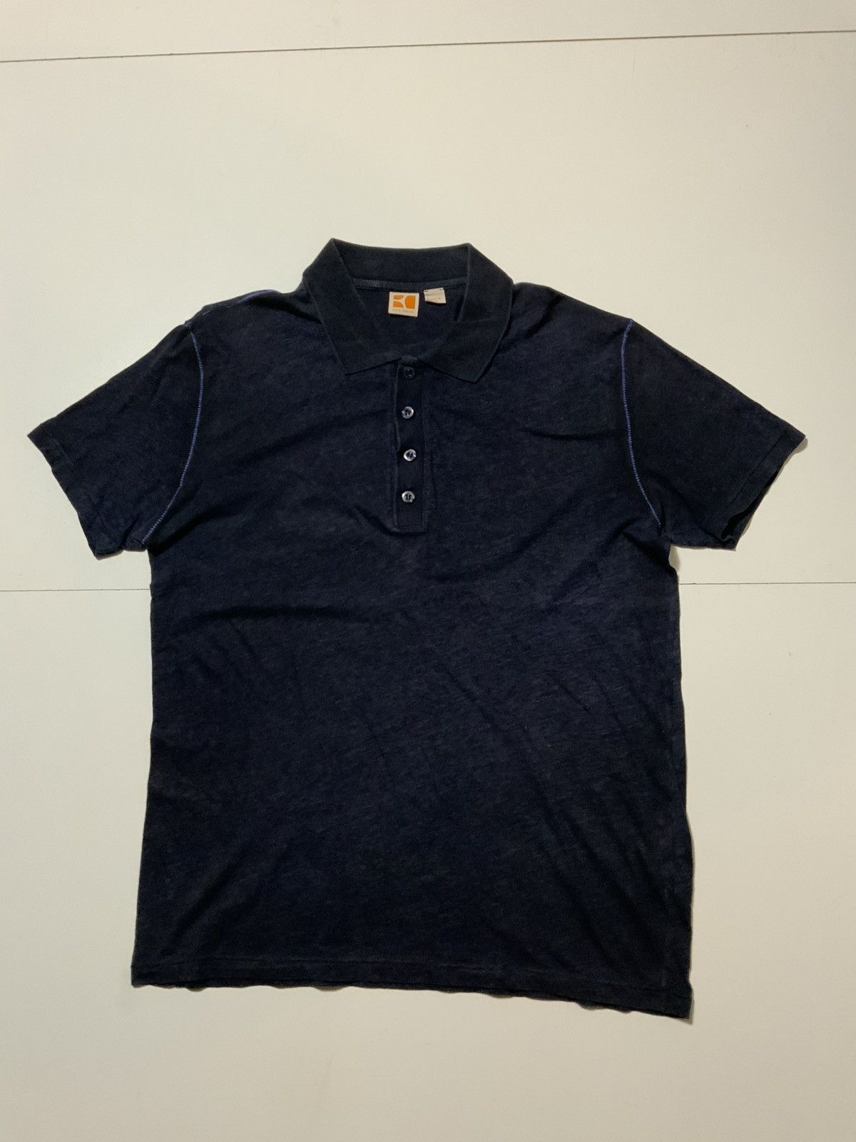 Hugo Boss Hugo Boss Orange Payman Heather Purple S/S Polo Shirt Size US L / EU 52-54 / 3 - 1 Thumbnail