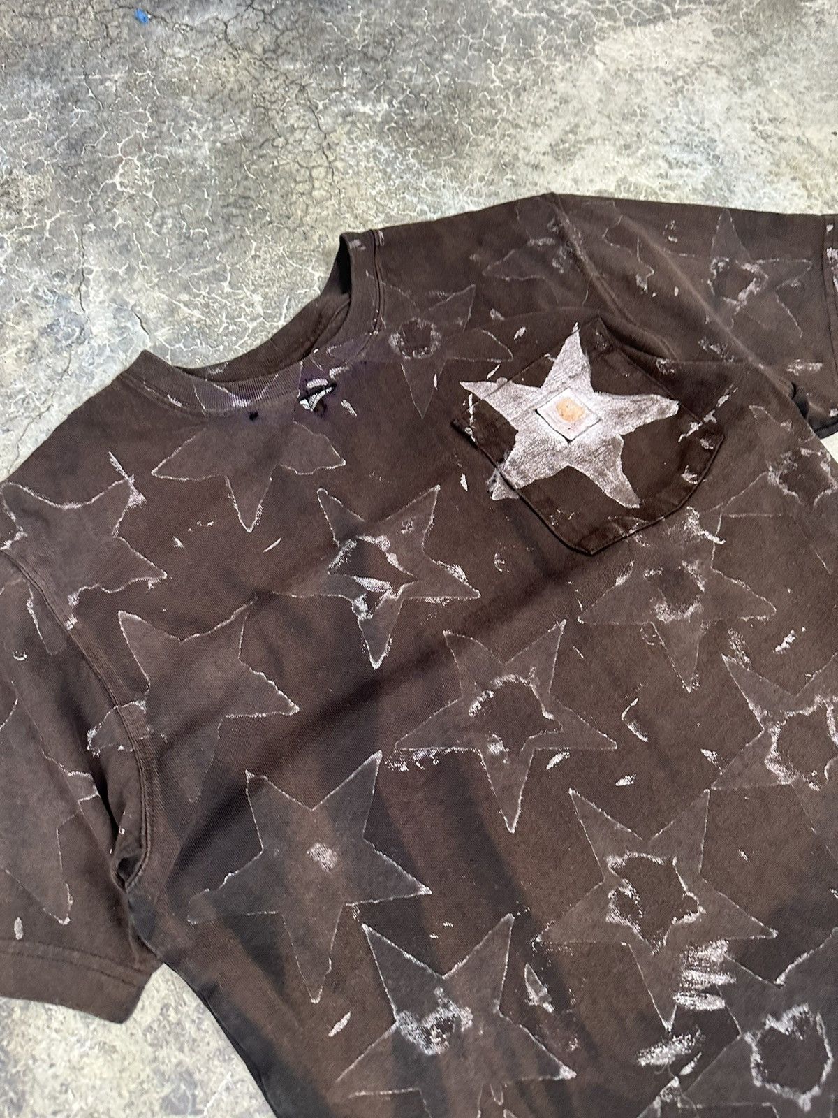 Carhartt × Vintage Carhartt Star Tee Size US S / EU 44-46 / 1 - 4 Thumbnail