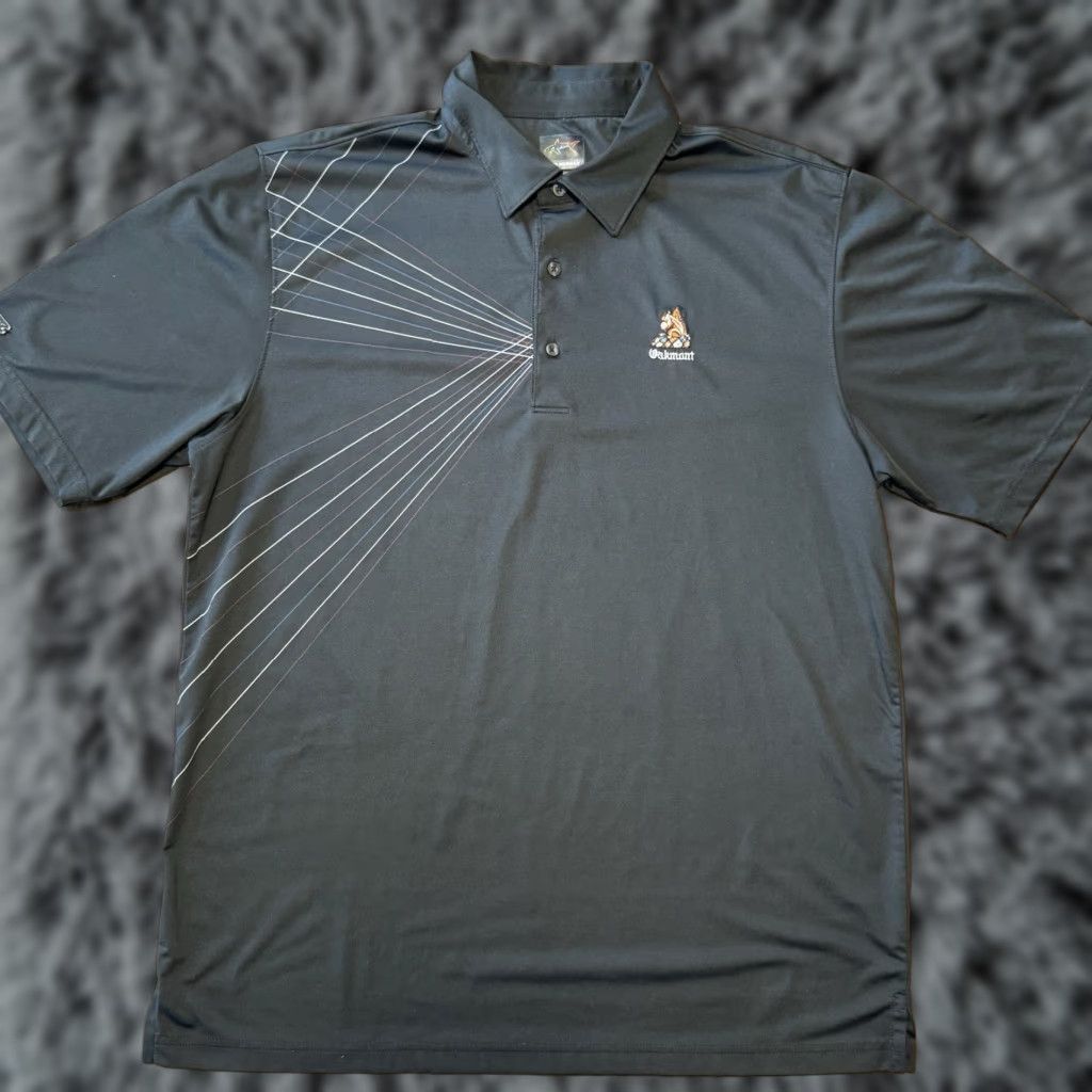 Vintage Greg Norman Shirt Mens Large Golf Black Oakmont Country Club OCC Squirrel Size US L / EU 52-54 / 3 - 1 Thumbnail