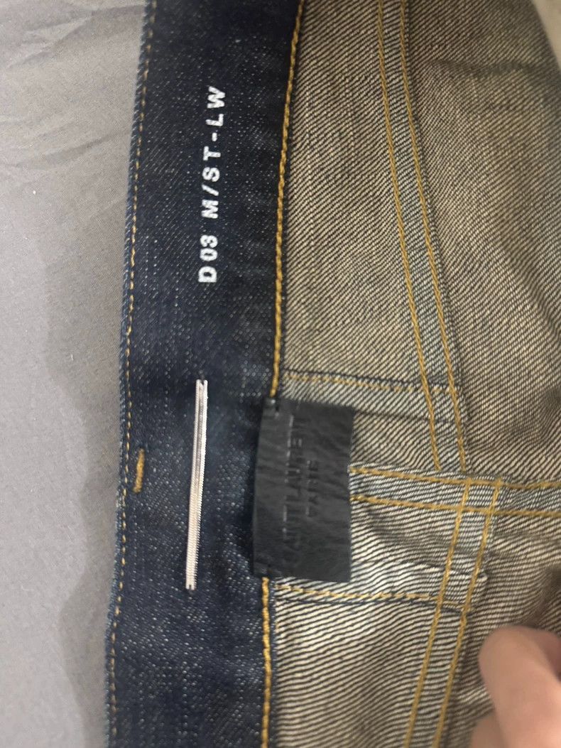 Saint Laurent Paris YSL SLP Vintage Washed Denim Jeans- Size US 29 - 4 Thumbnail