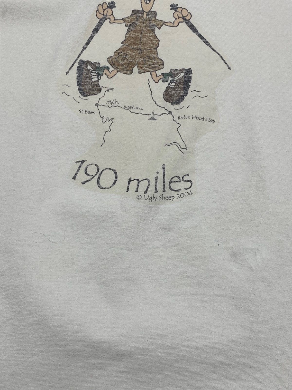 Other 2004 Vintage COAST 2 COAST Ugly Sheep 17 Miles Tee Hiker Size US M / EU 48-50 / 2 - 7 Thumbnail