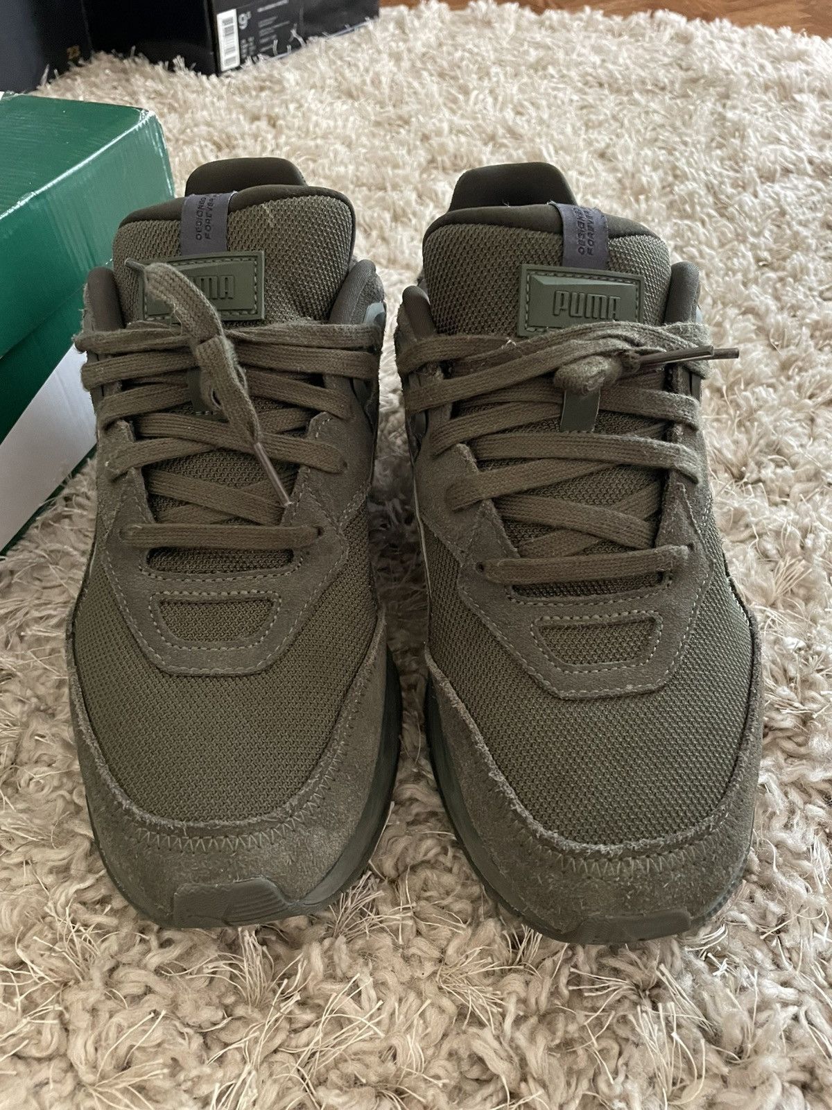 Puma Puma Mirage Sport Tonal Forest Night Size US 9.5 / EU 42-43 - 4 Thumbnail