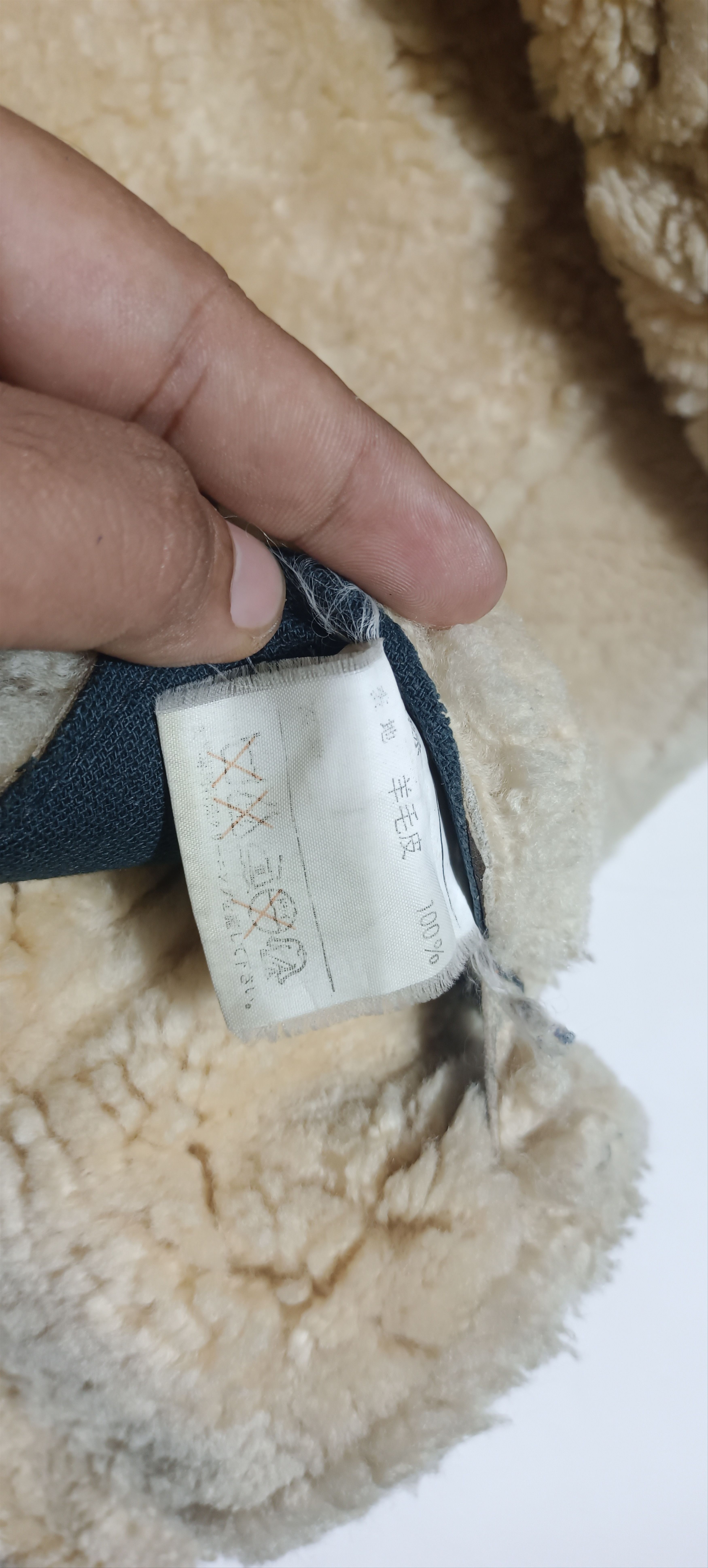 Man Made In Australia 🔥🔥B 3 AMERICAN MILITARY WEAR SHEEP SKIN Size US L / EU 52-54 / 3 - 14 Thumbnail