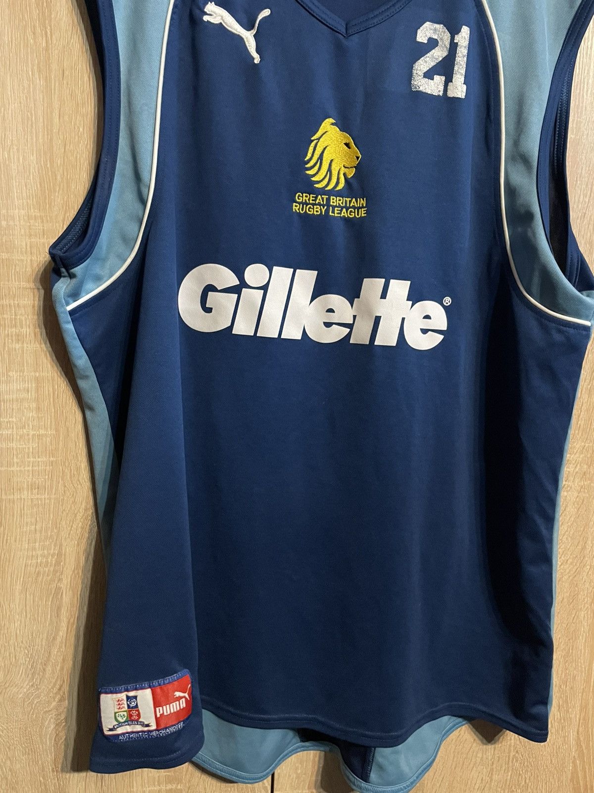 Puma Vintage football rugby archive puma rare jersey vintage 00s Size US XL / EU 56 / 4 - 4 Thumbnail