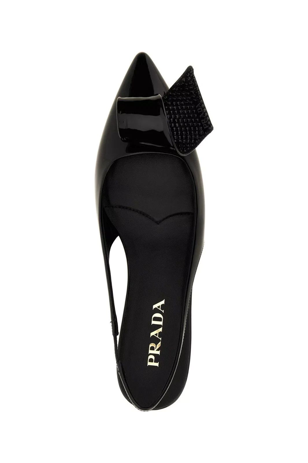 Prada PRADA Torchon Black Slingback New And Authentic Size US 7 / IT 37 - 4 Thumbnail