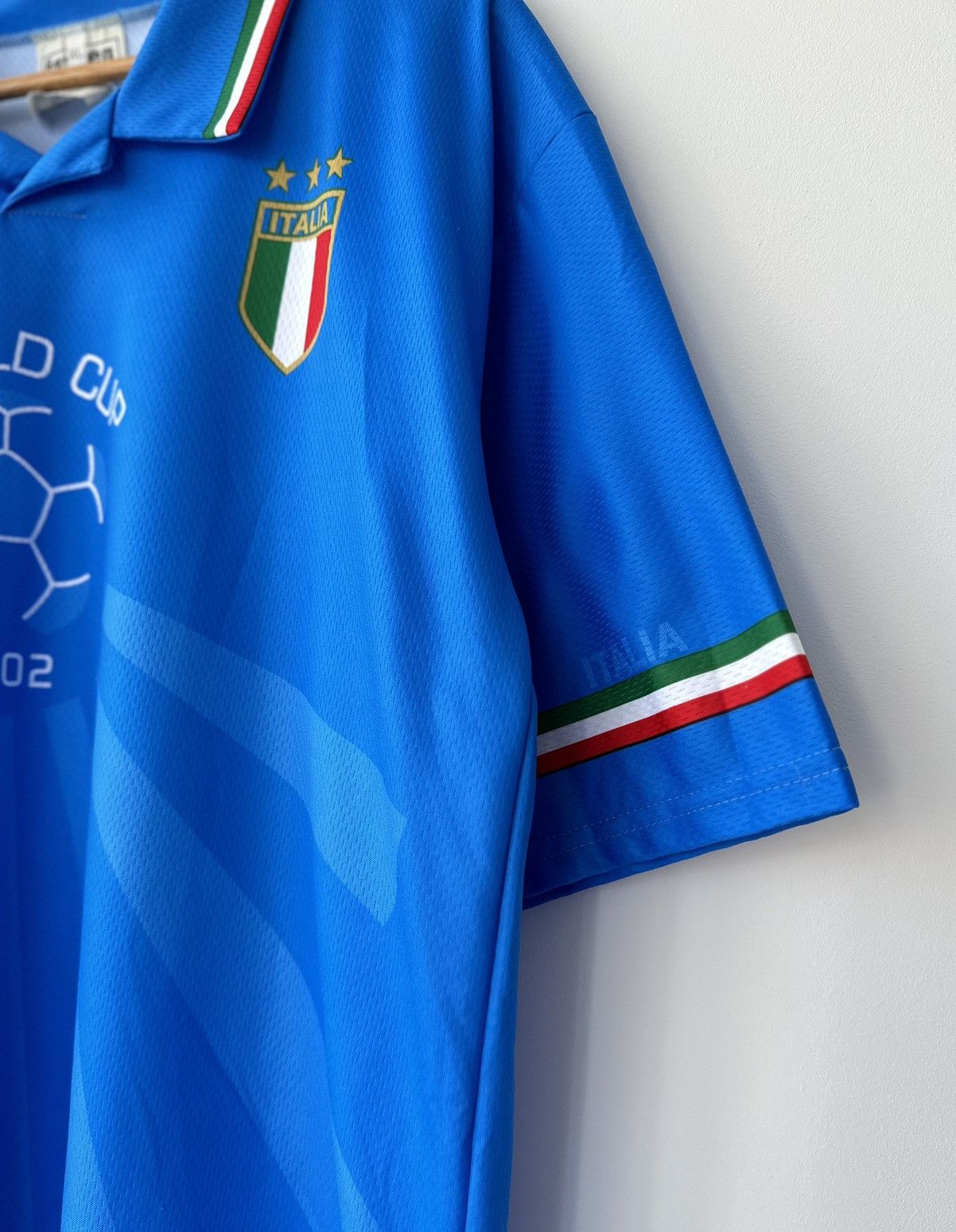 Vintage Italy National Team 2002 World Cup Shirt Faspen Men's XL Size US L / EU 52-54 / 3 - 5 Thumbnail