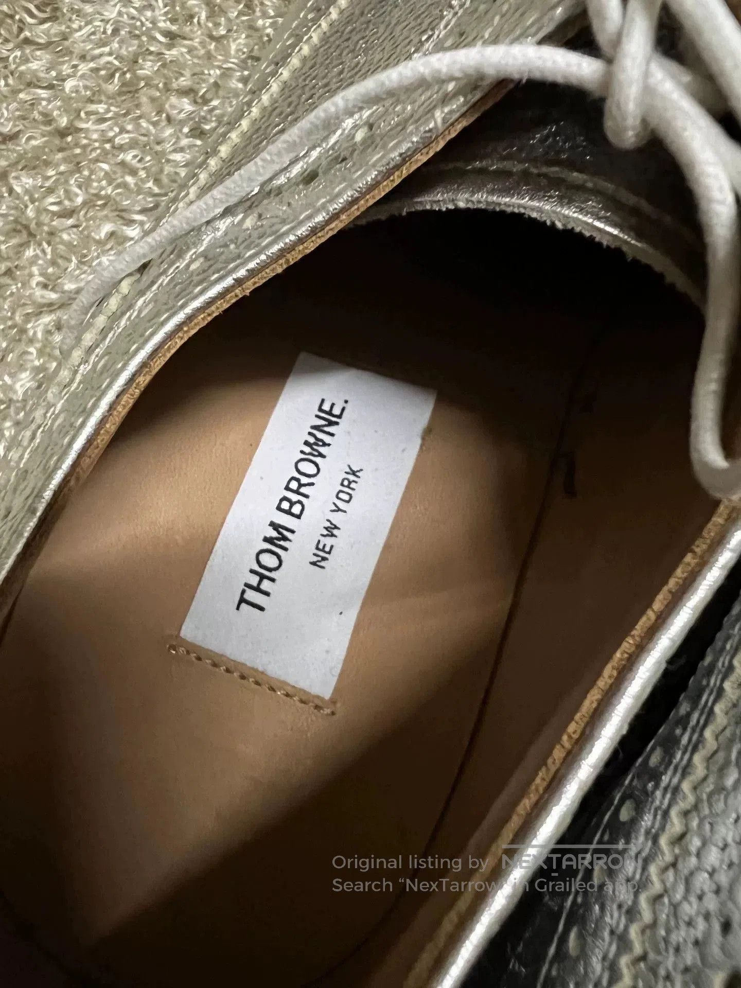 Thom Browne Thom Browne Men's Baroque Carved Leather Shoes. Size US 10.5 / EU 43-44 - 4 Thumbnail