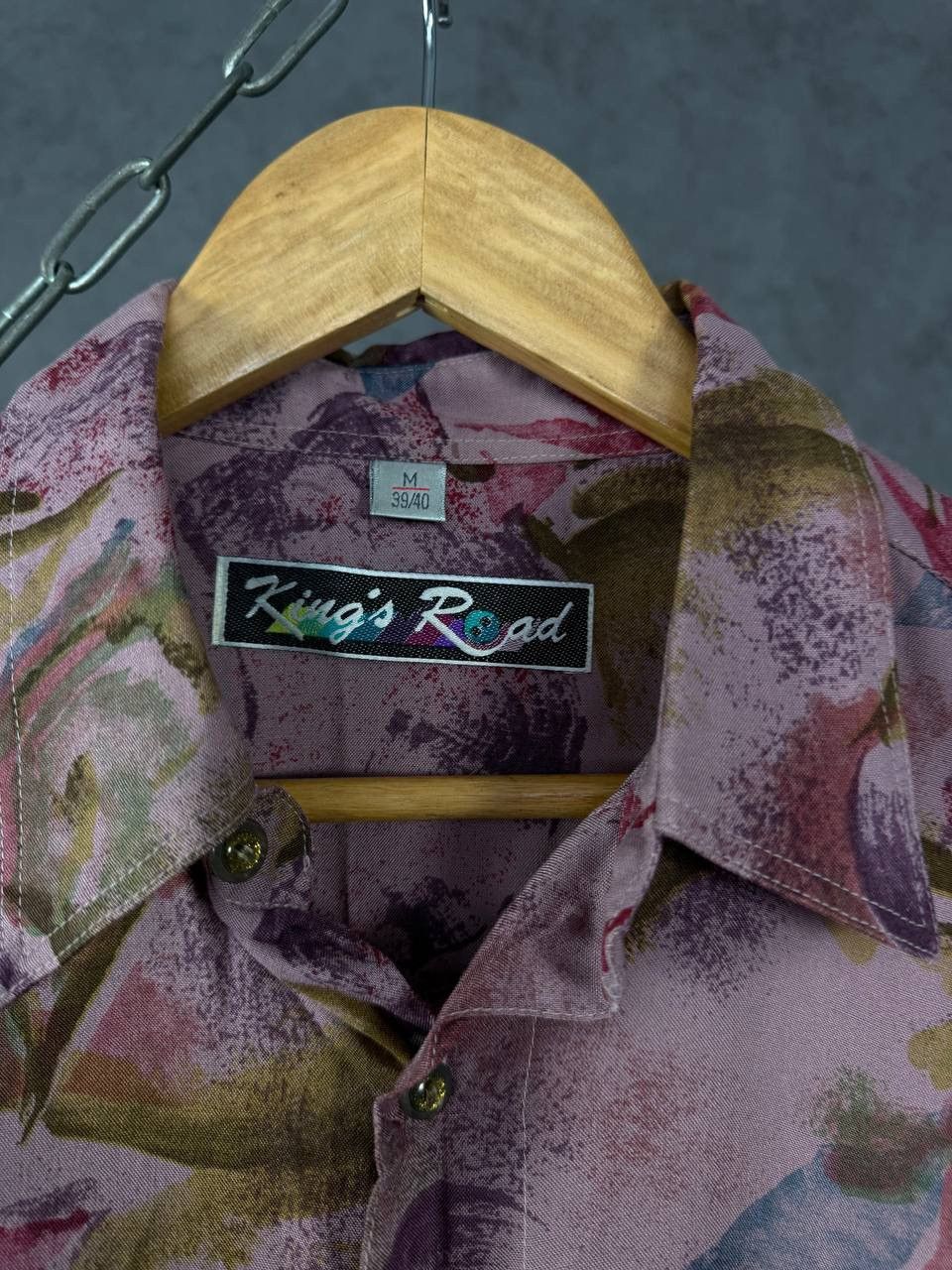 Vintage Art crazy hawaiian vintage shirt Size US XL / EU 56 / 4 - 4 Thumbnail