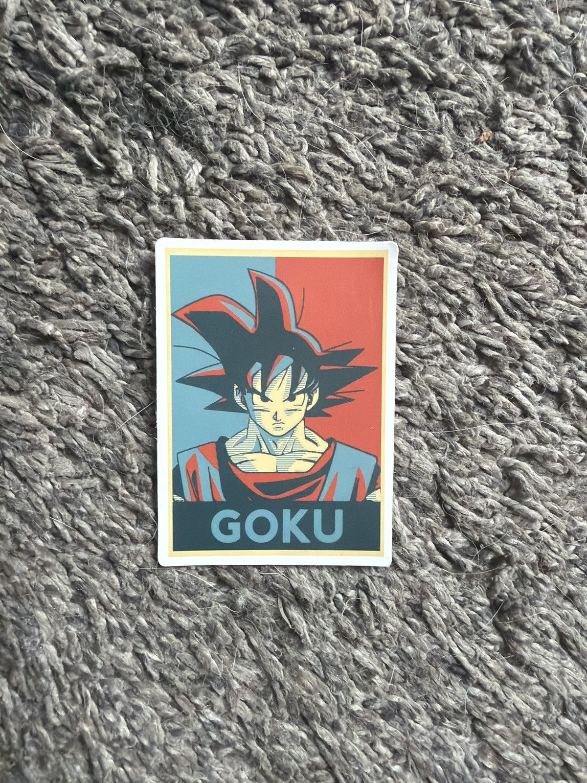 Cartoon Network Dragon Ball Goku Hope Sticker Size ONE SIZE - 1 Thumbnail