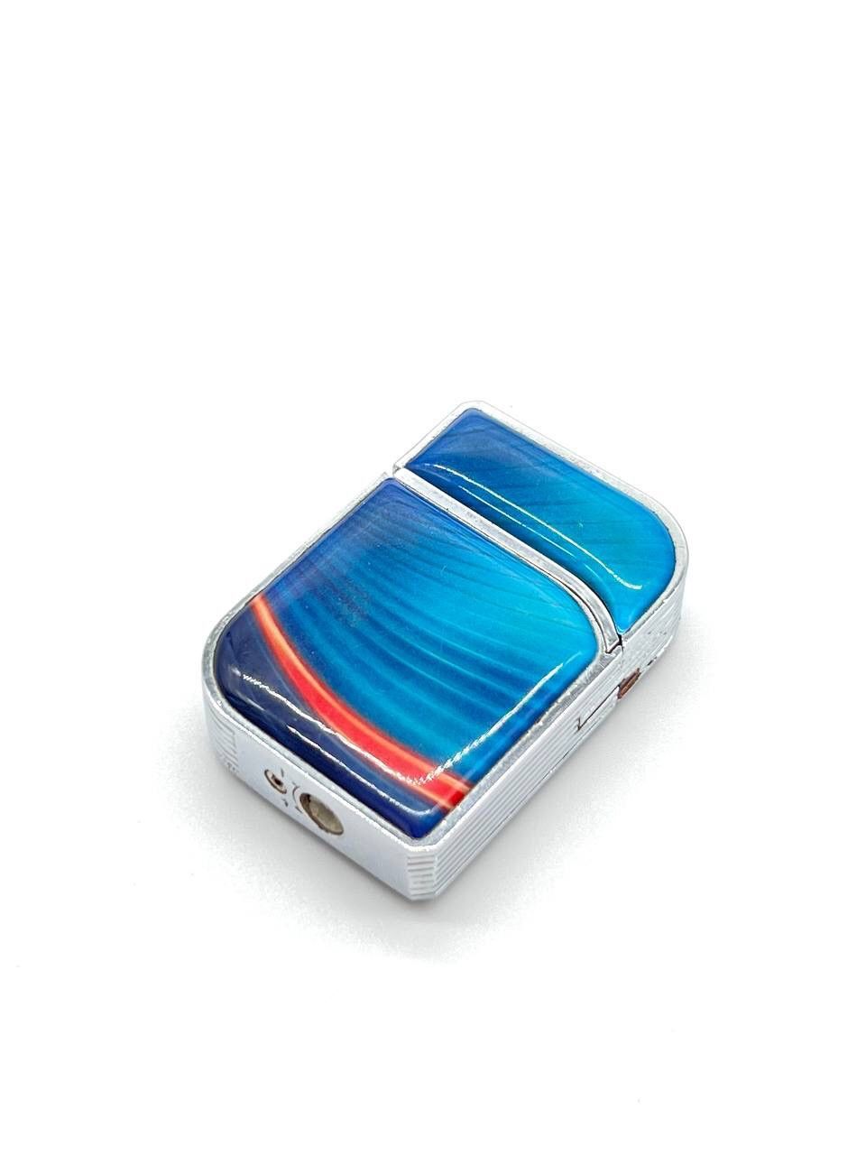 Marlboro × Vintage Vintage Winston lighter Blue logo collections green fire 00s Size ONE SIZE - 3 Thumbnail