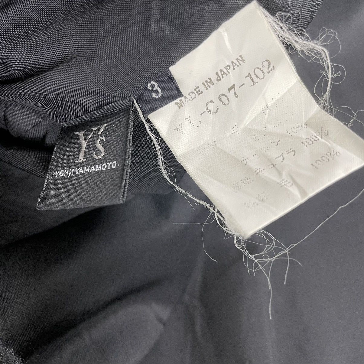 Yohji Yamamoto 🌟Y’S YOHJI YAMAMOTO CASHMERE LONG BUTTON JACKET Size L / US 10 / IT 46 - 10 Thumbnail