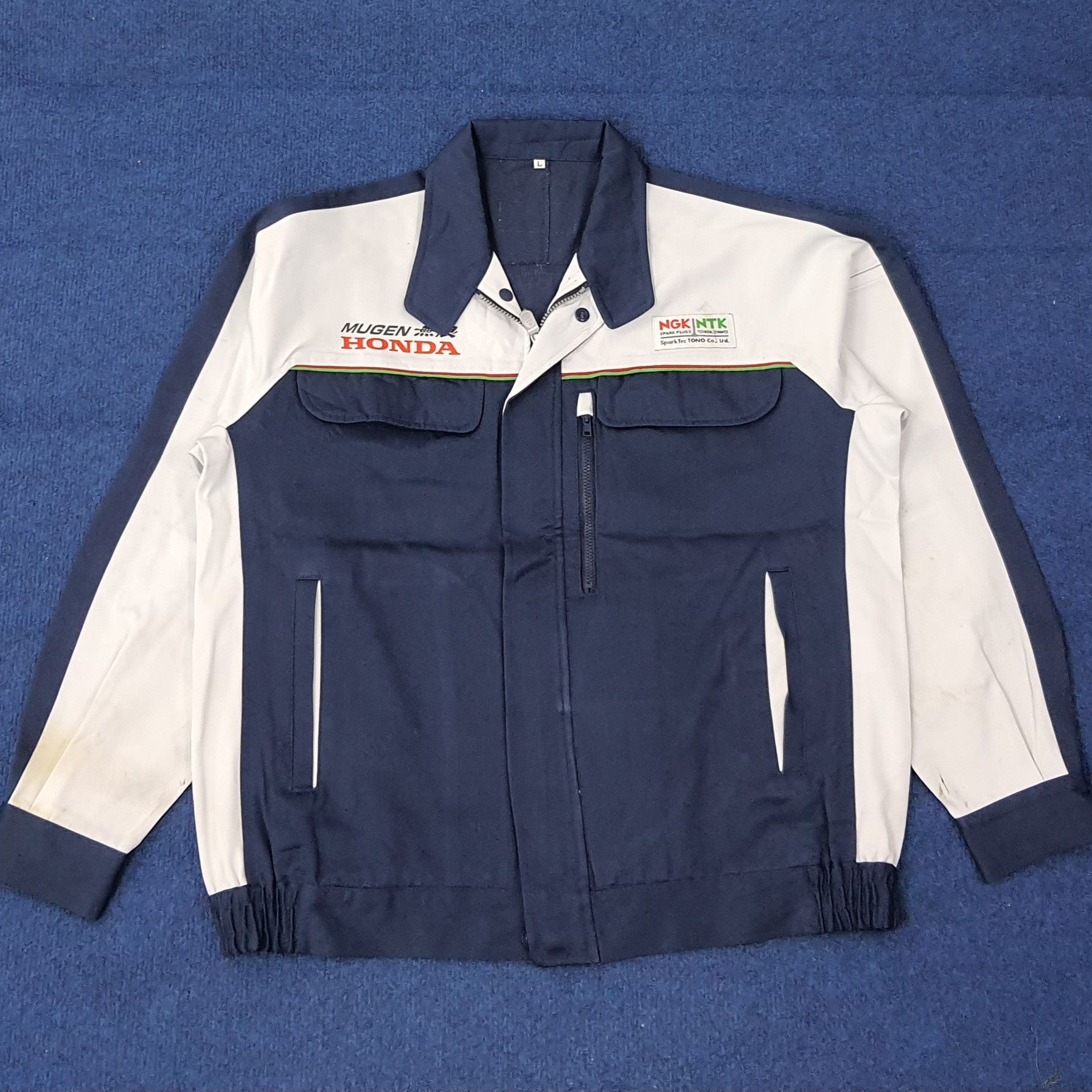 Japanese Brand Vintage Honda Mugen Motorsports Custom Logo Jacket C260N13 Size US XL / EU 56 / 4 - 3 Thumbnail