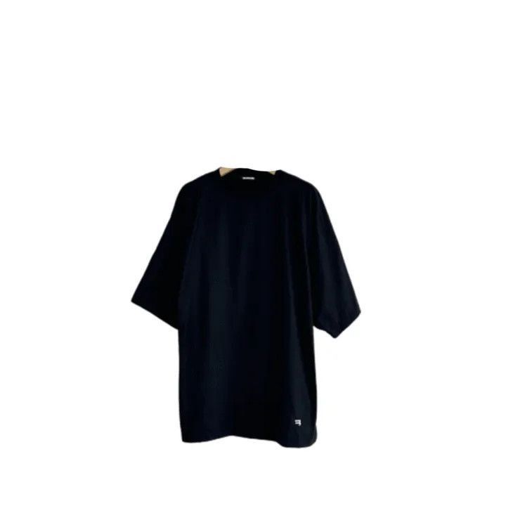Balenciaga Balenciaga Wrinkled Logo Short Sleeve T-Shirt 0079-2507 Size US M / EU 48-50 / 2 - 1 Thumbnail