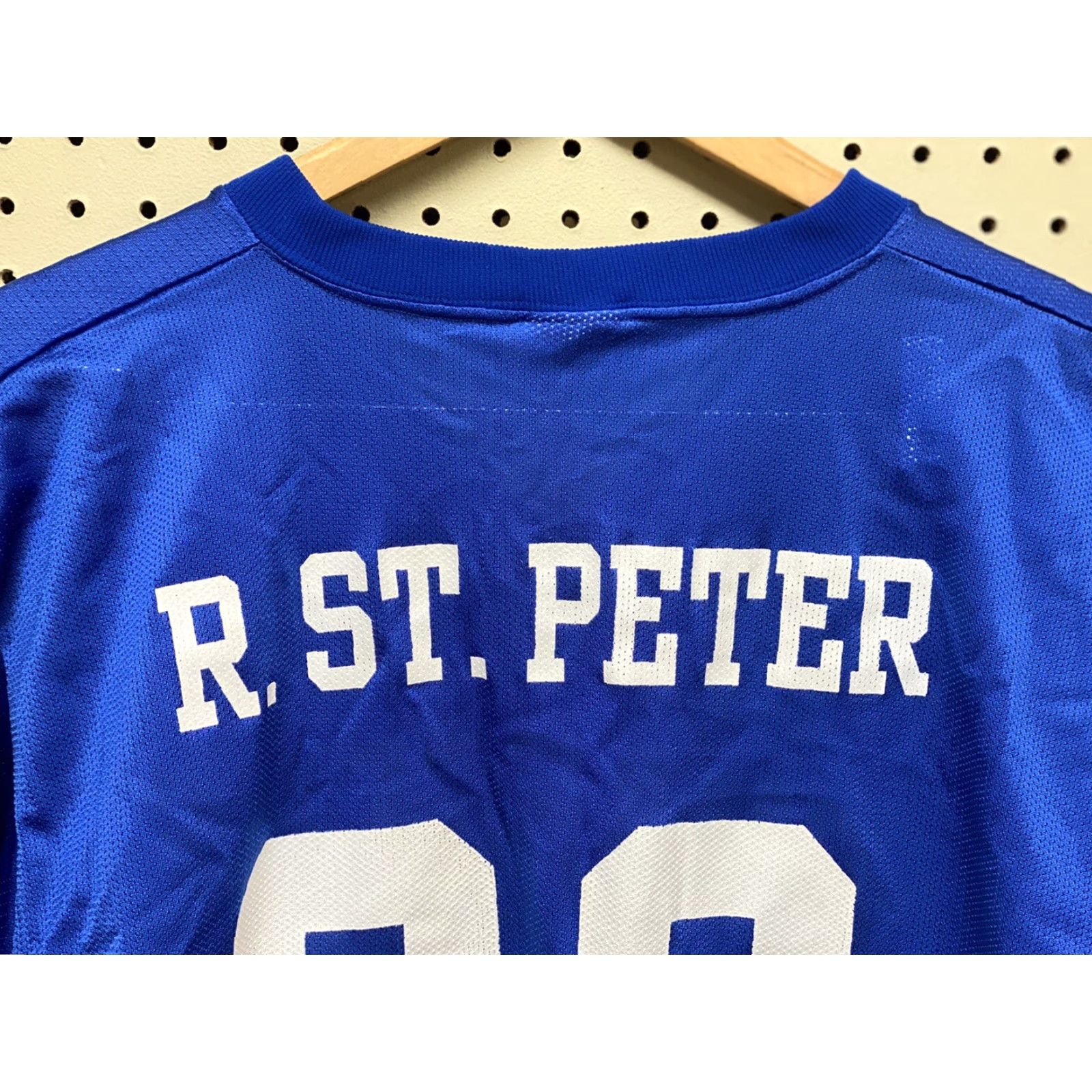 Vintage VINTAGE Alleson Athletic Don Alleson Blue Chargers #22 St Peter Football Soccer Jersey L Size US L / EU 52-54 / 3 - 3 Thumbnail