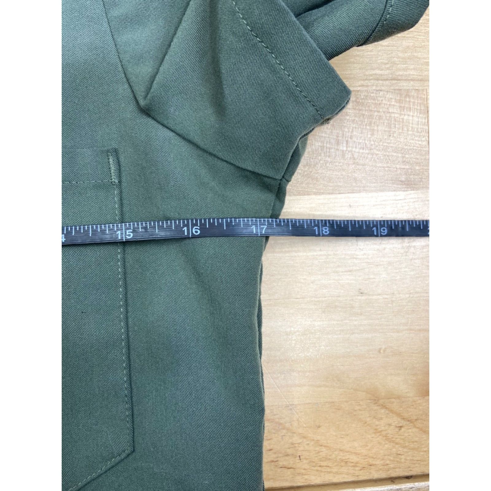 Vintage FIGS Scrub Top Womens 2XS Catarina Slim Green Gray Hospital Medical Medical Solid Shirt Women 2XS Size XXS / US 00 / IT 34 - 5 Thumbnail