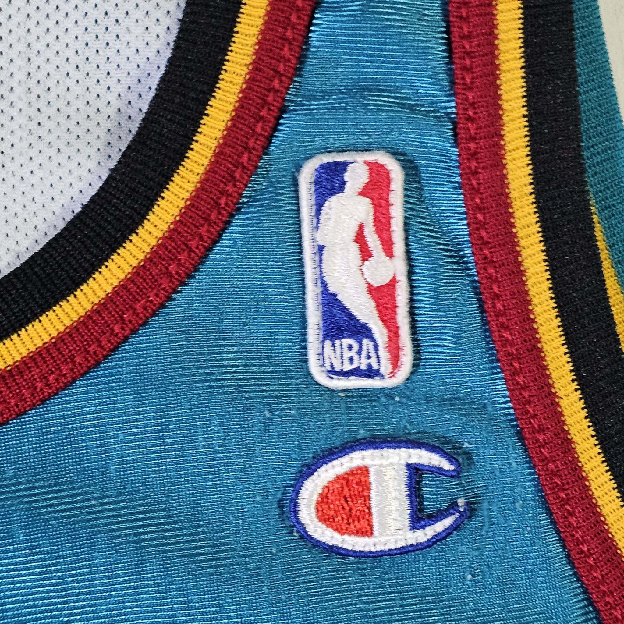 NBA Detroit Pistons Vintage 90s Grant Hill Reversible Jersey Size US M / EU 48-50 / 2 - 7 Thumbnail