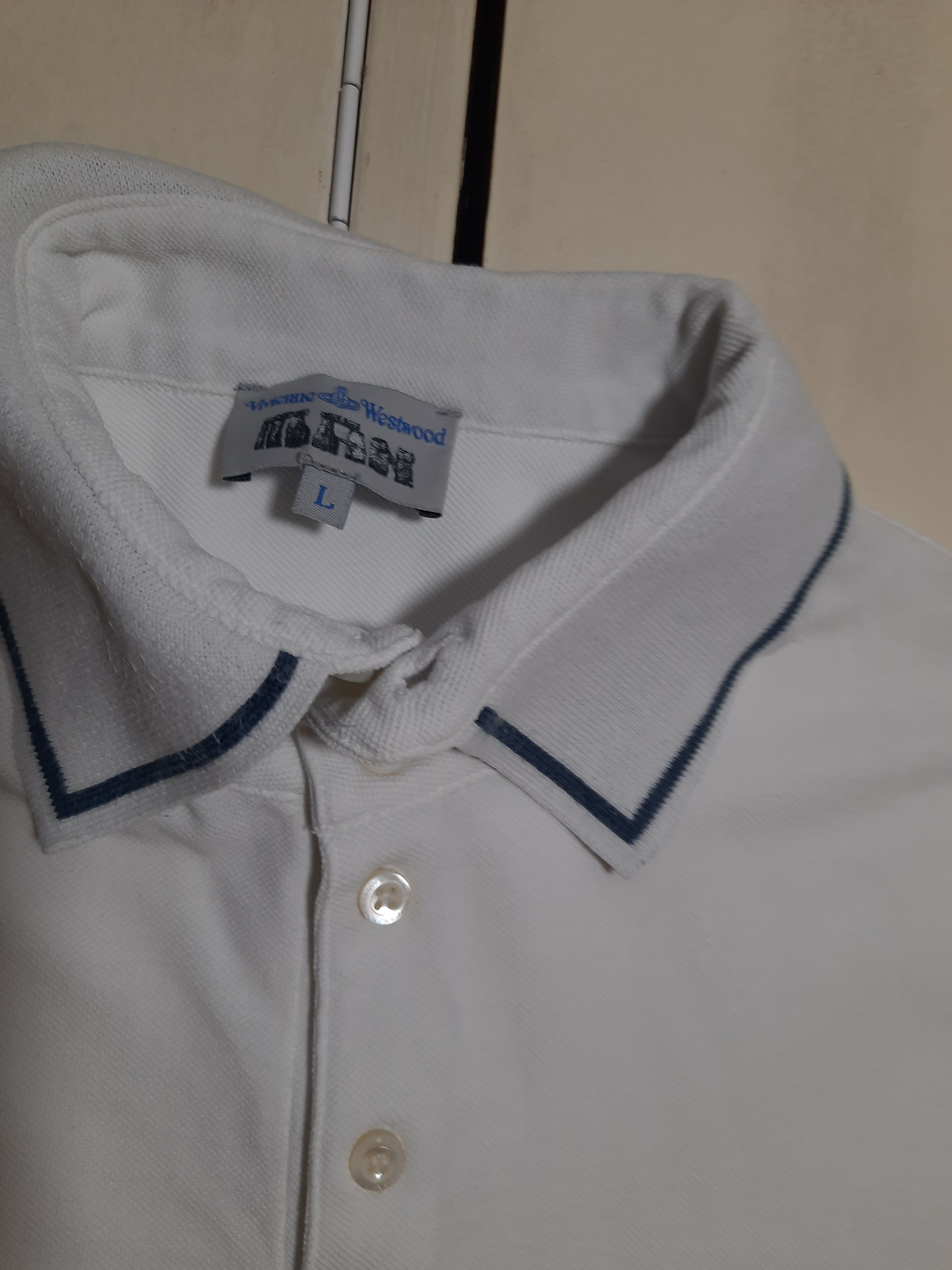 Designer × Vintage × Vivienne Westwood Vivienne Westwood Polo Shirt Vintage Size US L / EU 52-54 / 3 - 7 Thumbnail